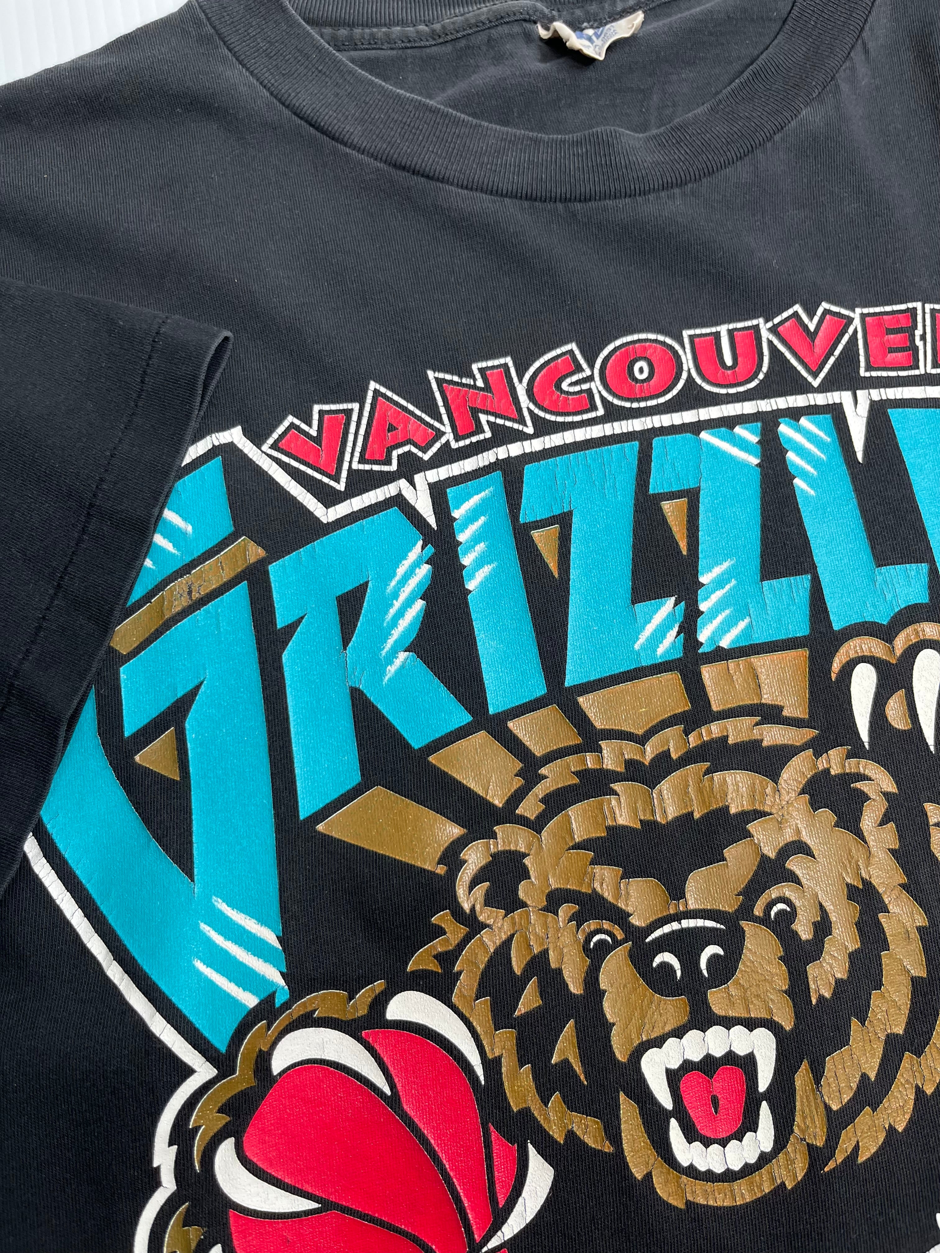 Vintage Starter Vancouver Grizzlies Big Logo Tee M