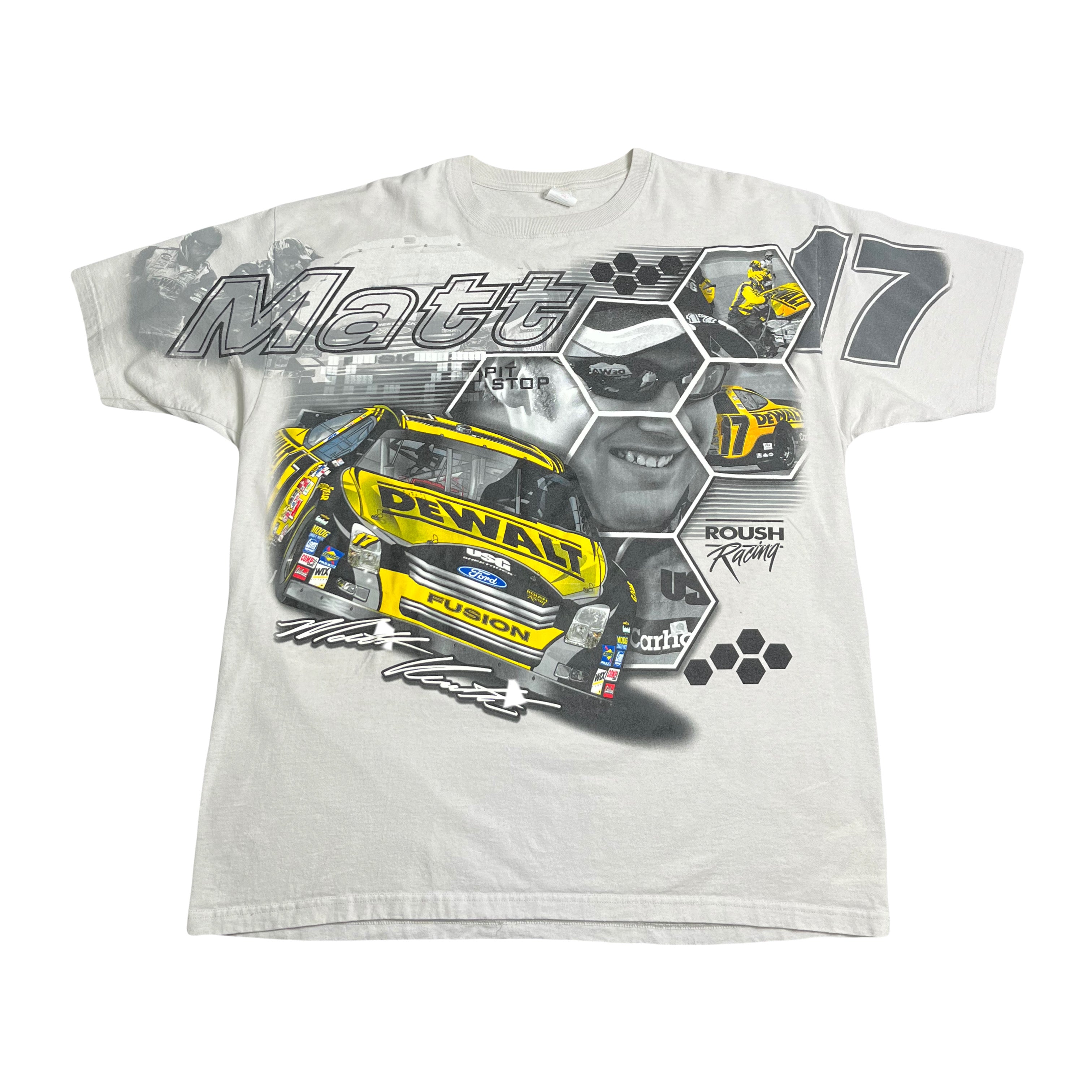 Matt Kenseth Dewalt Racing AOP NASCAR Tee XXL