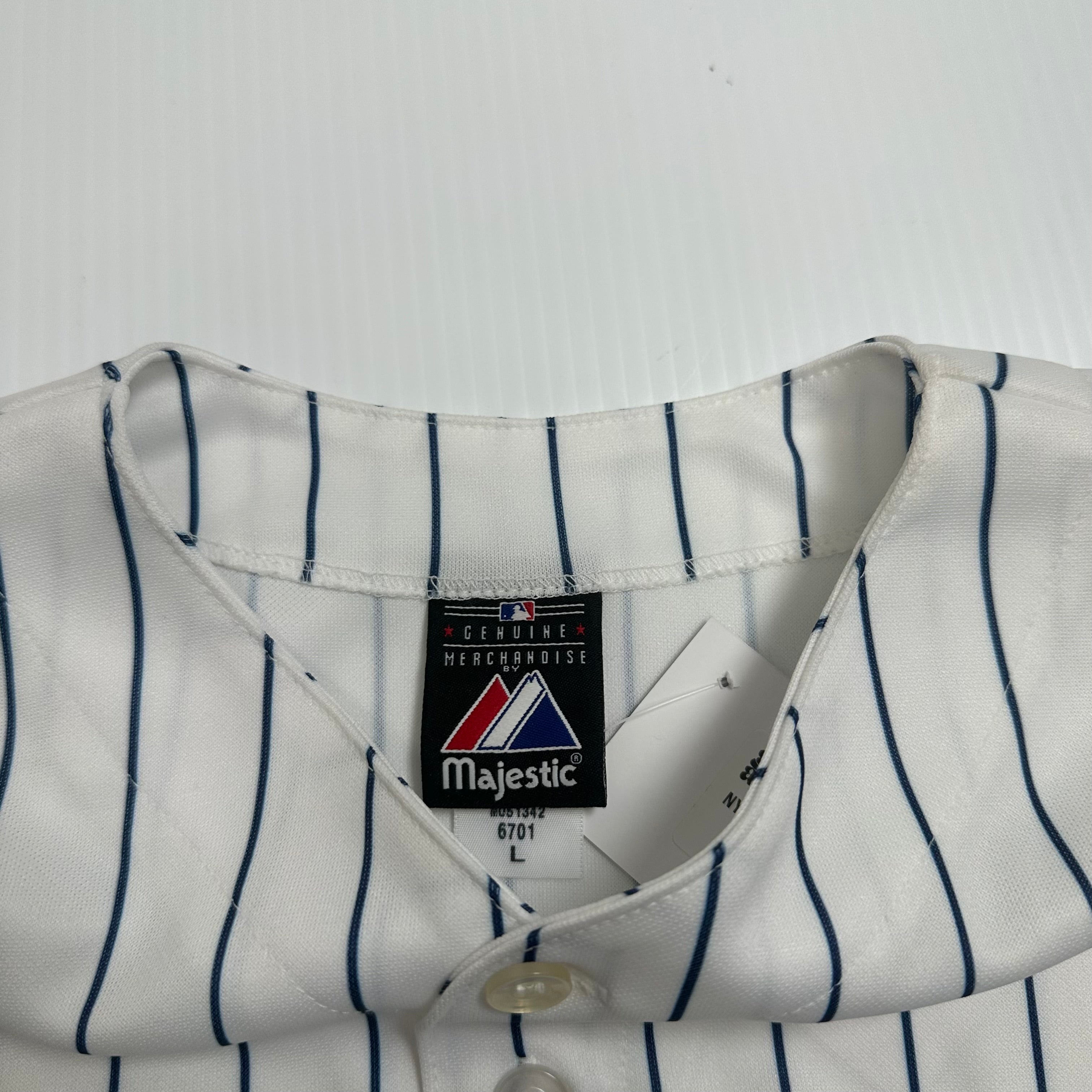 Majestic New York Yankees MLB Jersey Women's L