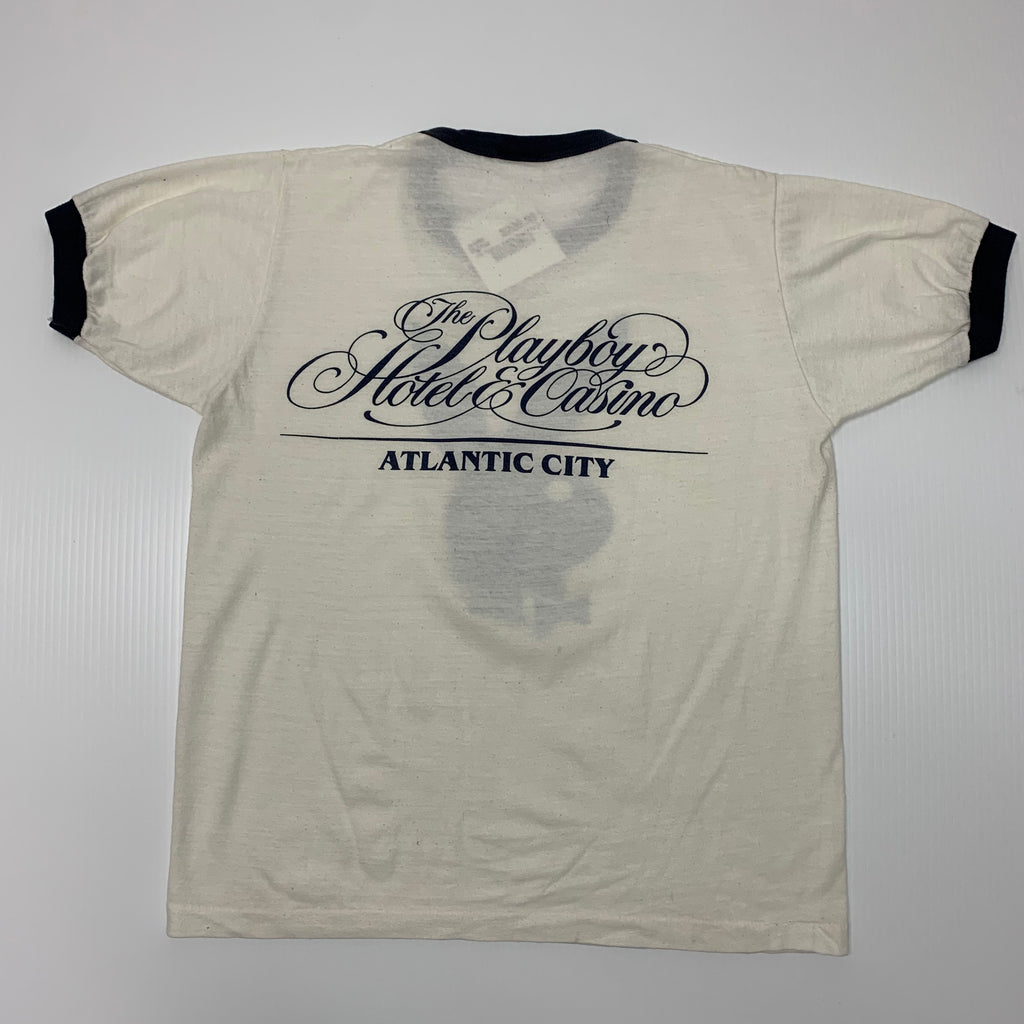 70s Playboy Bunny Ringer Tee M