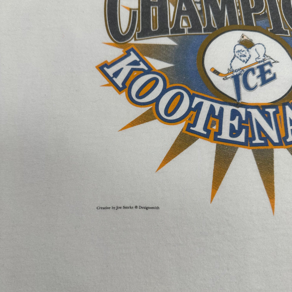 Kootenay Ice 2002 Memorial Cup Champs Tee L