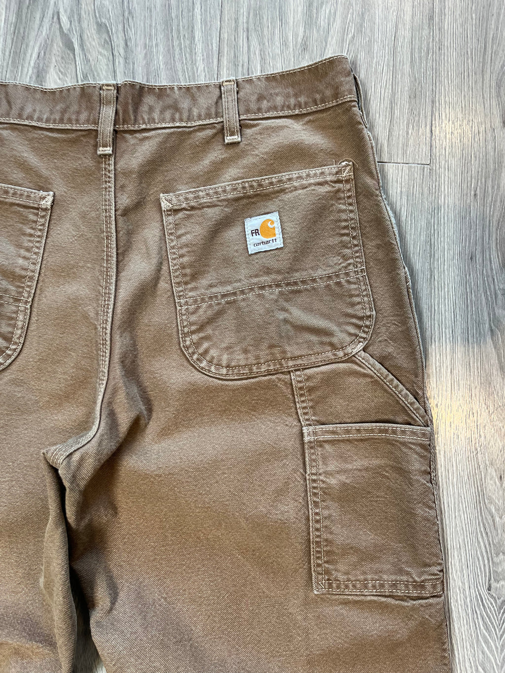 Carhartt FR Faded Denim Carpenter Pants 33