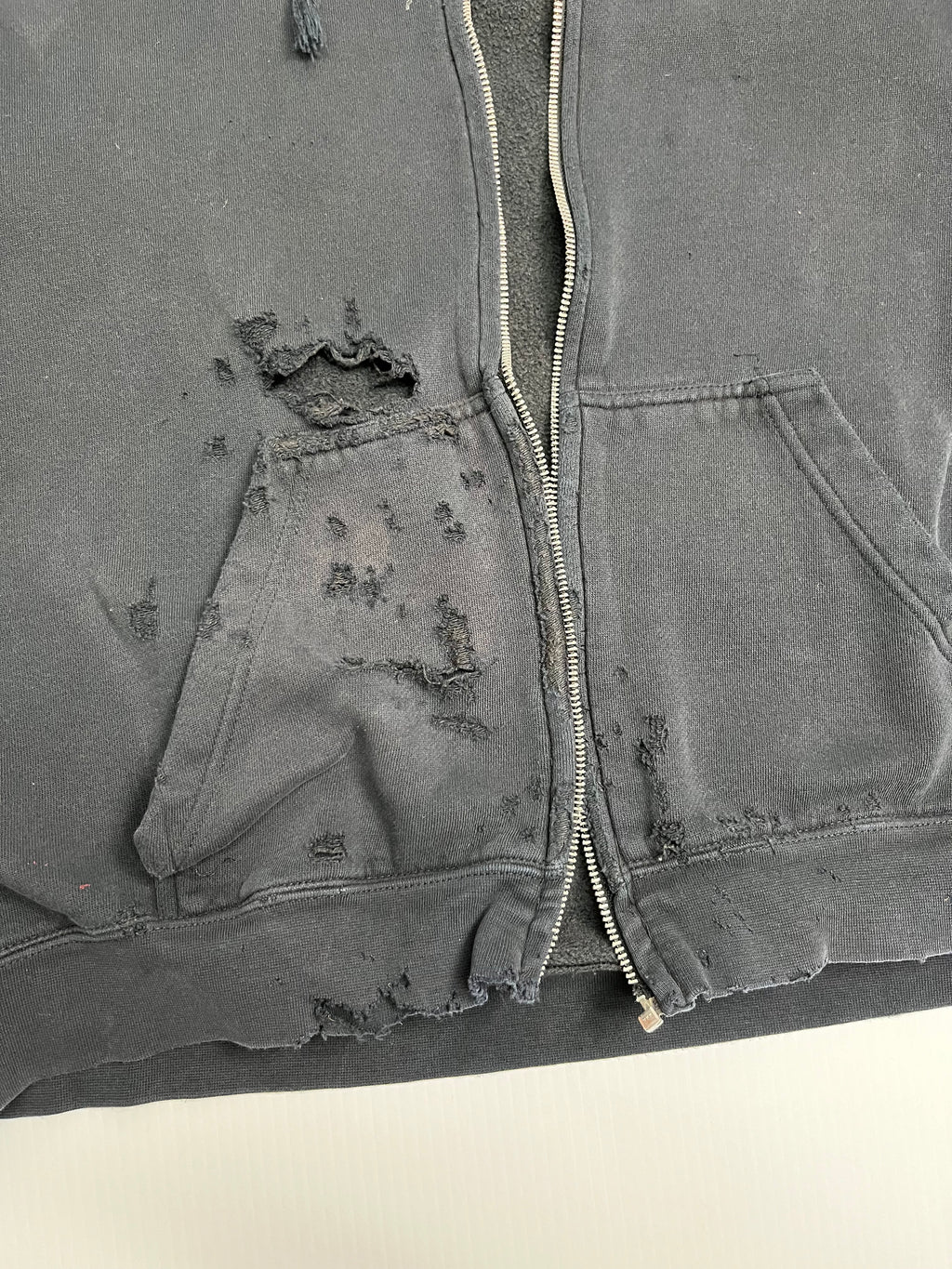 Harley Davidson Heritage Edmonton Distressed Zip Hoodie 3XL