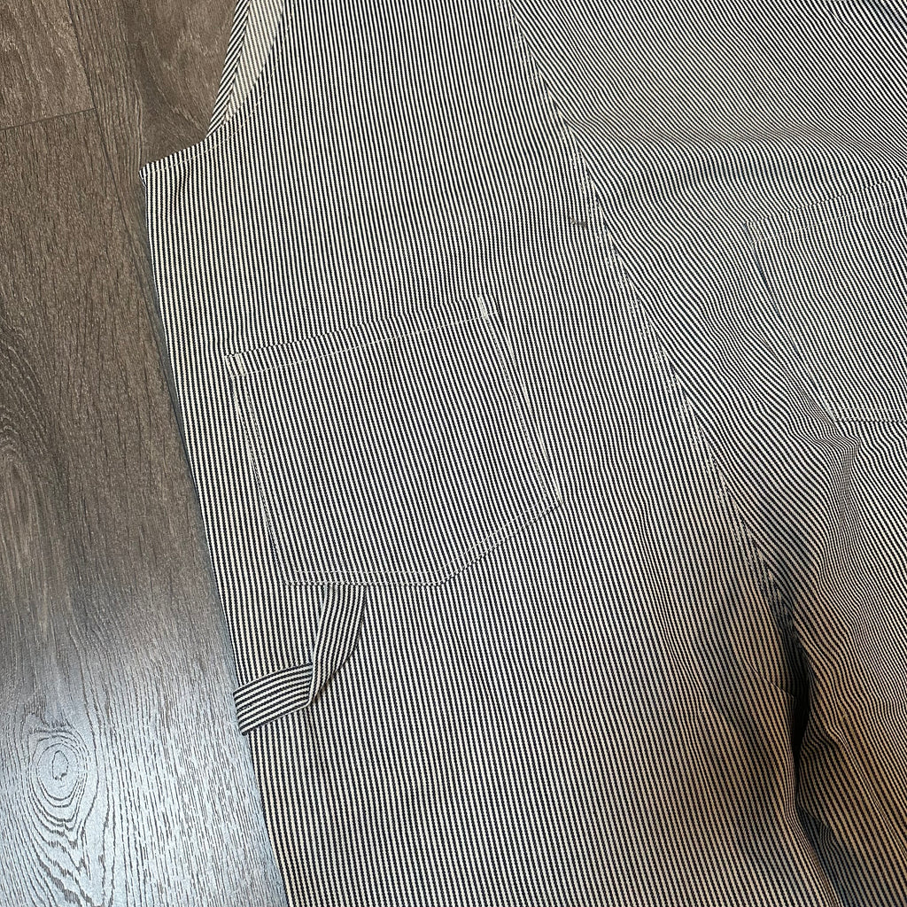 Vintage Hammill Pinstripe Overalls XL