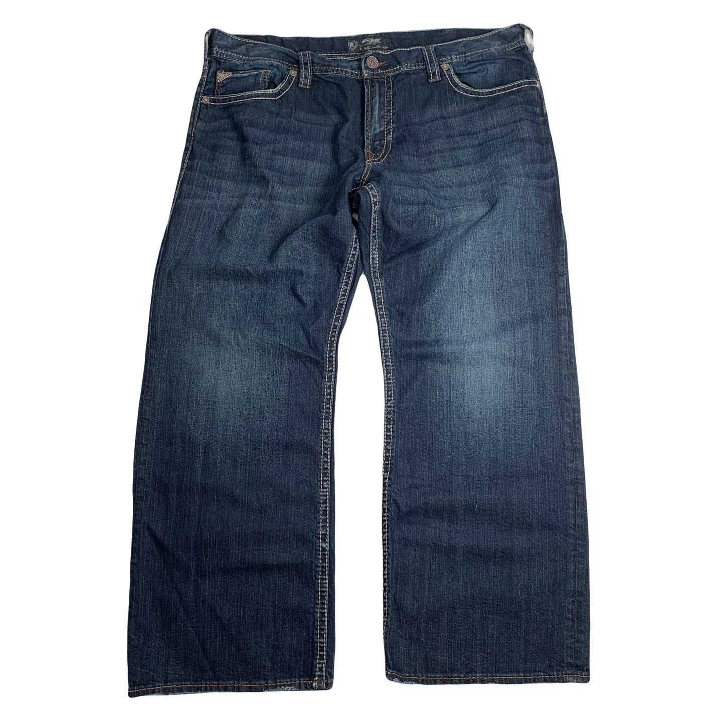 Y2K Silver Jeans Co. Baggy Dark Wash Denim 40