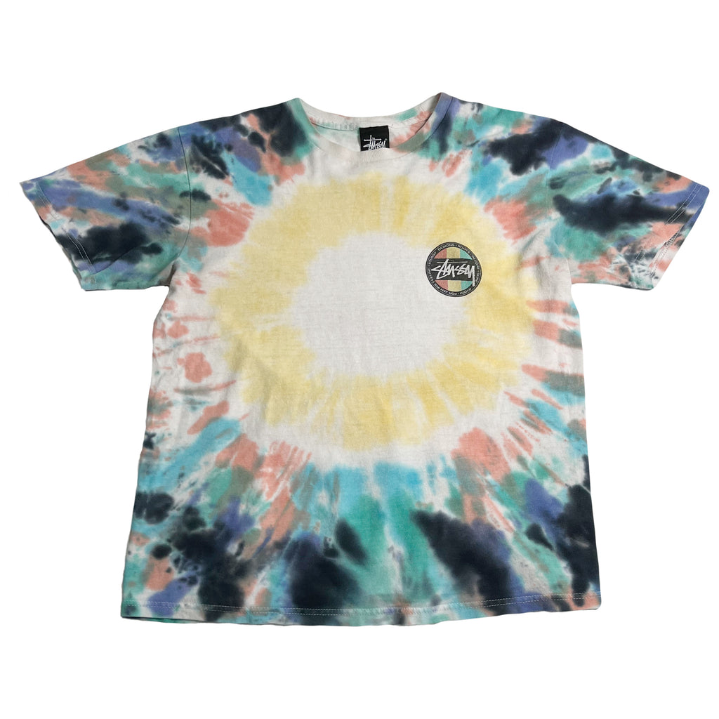 Stüssy Roots Reggae Surf Tie Dye Tee S