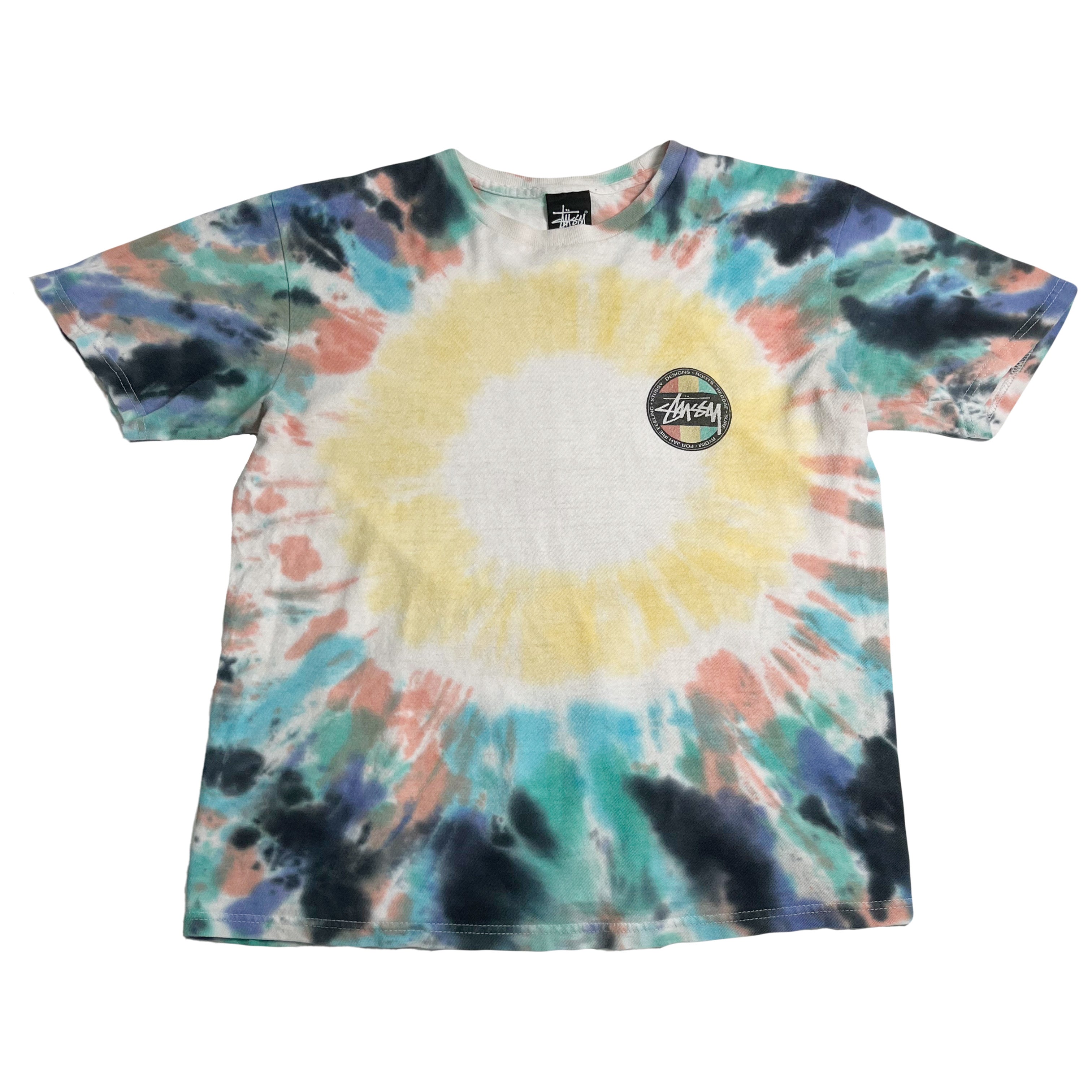 Stüssy Roots Reggae Surf Tie Dye Tee S