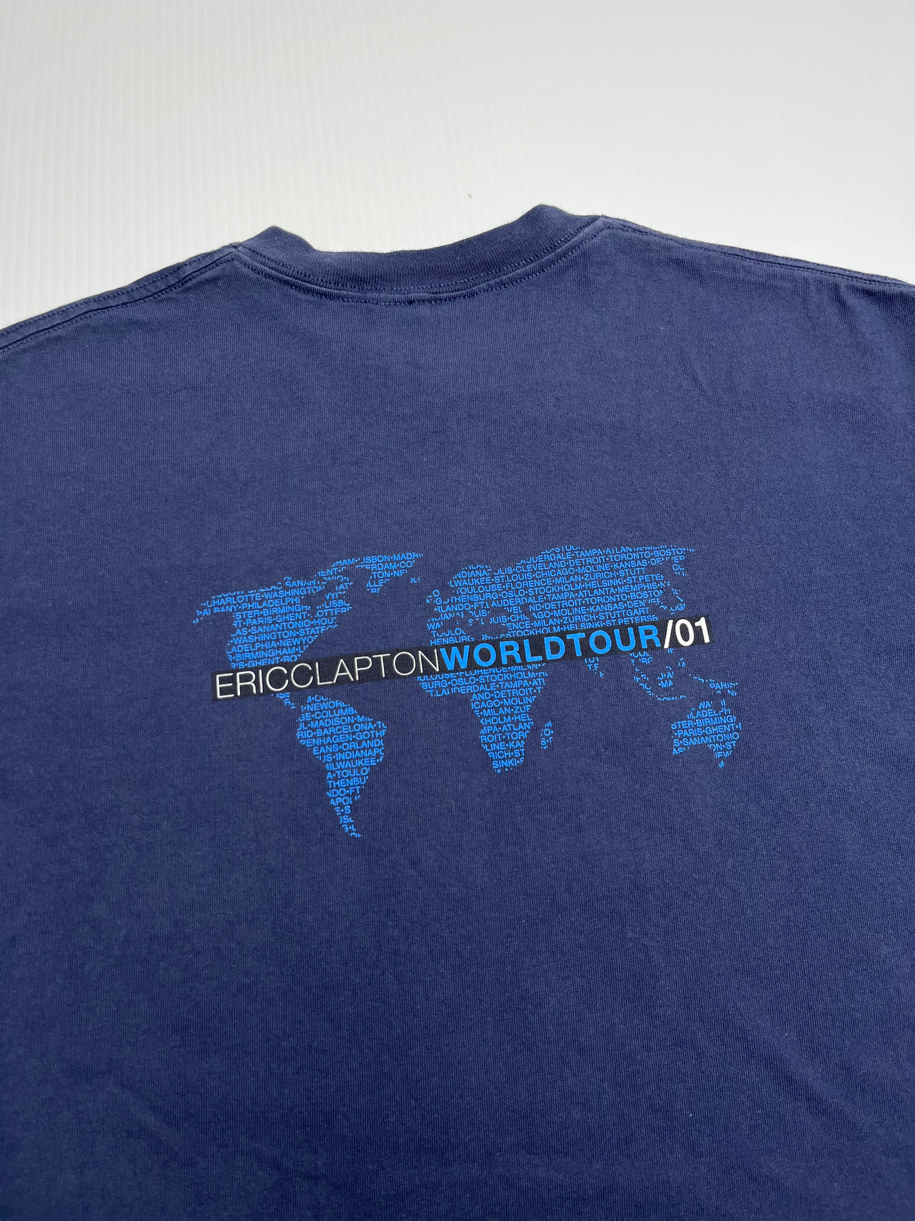 2001 Eric Clapton Tour Tee L