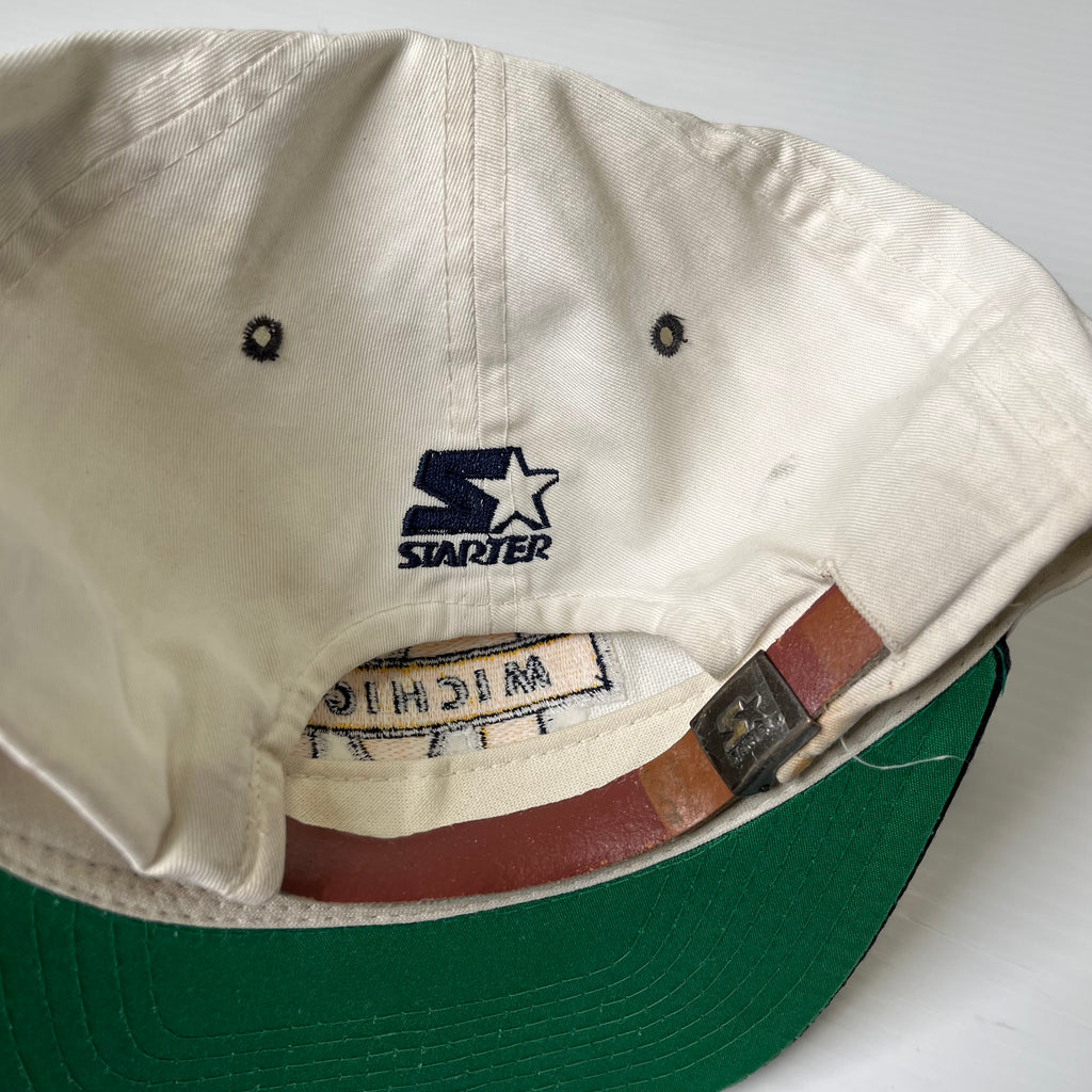 Vintage Starter Michigan Wolverines Strapback Hat