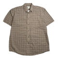 Vintage Wrangler Riata Plaid Short Sleeve Button Up Shirt XL