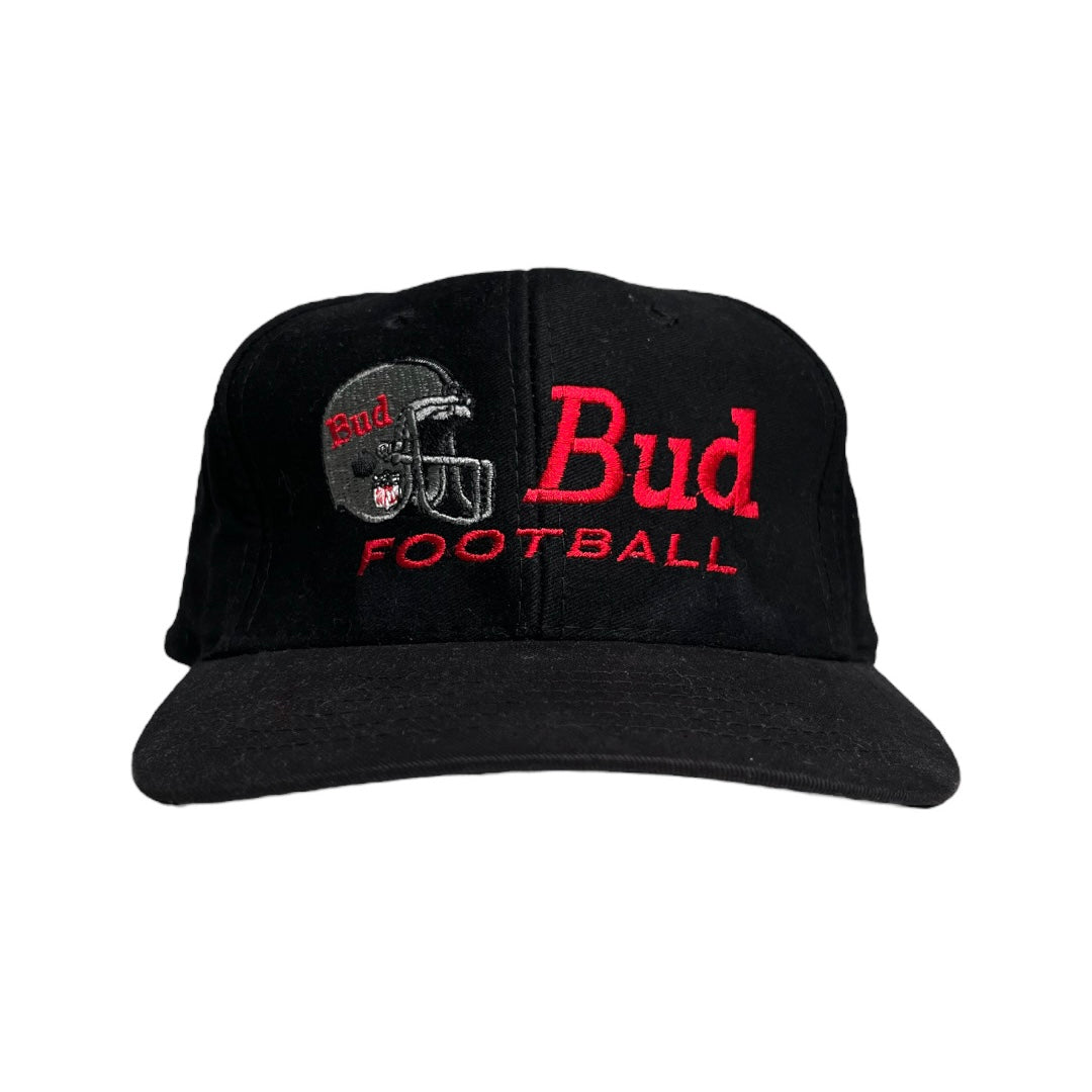 Vintage Budweiser Football NFL Strapback Hat