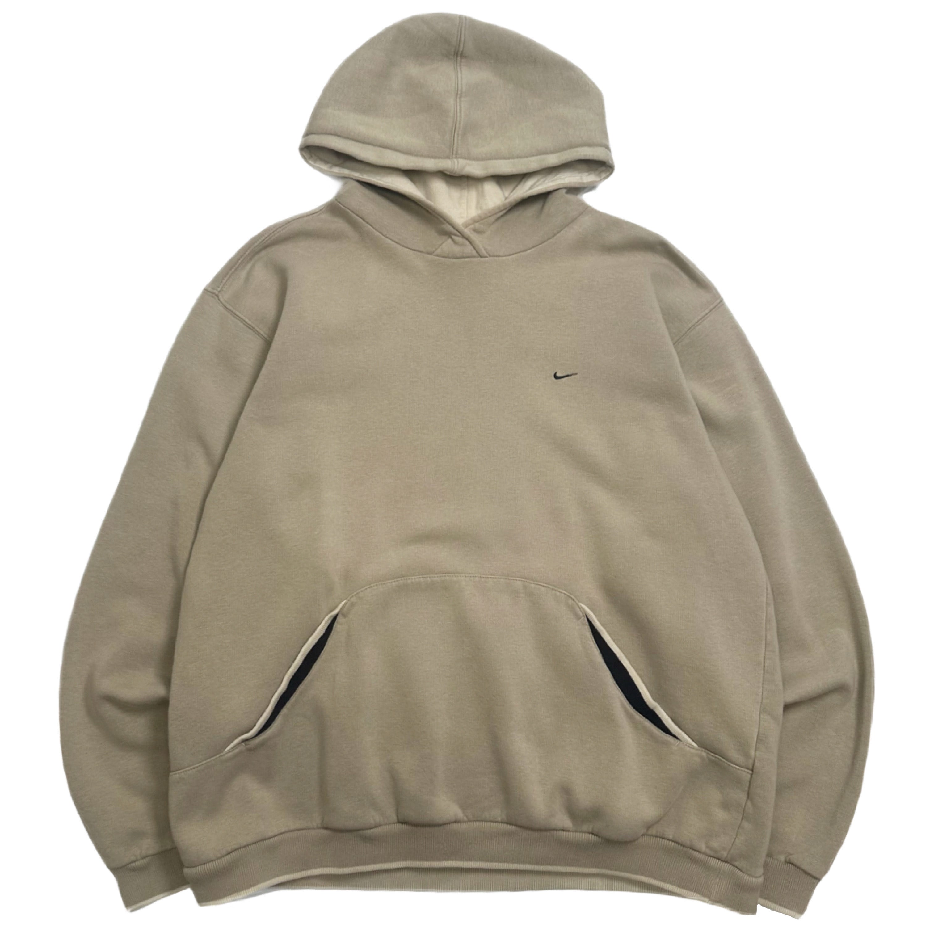 2000s Nike Mini Swoosh Hoodie L