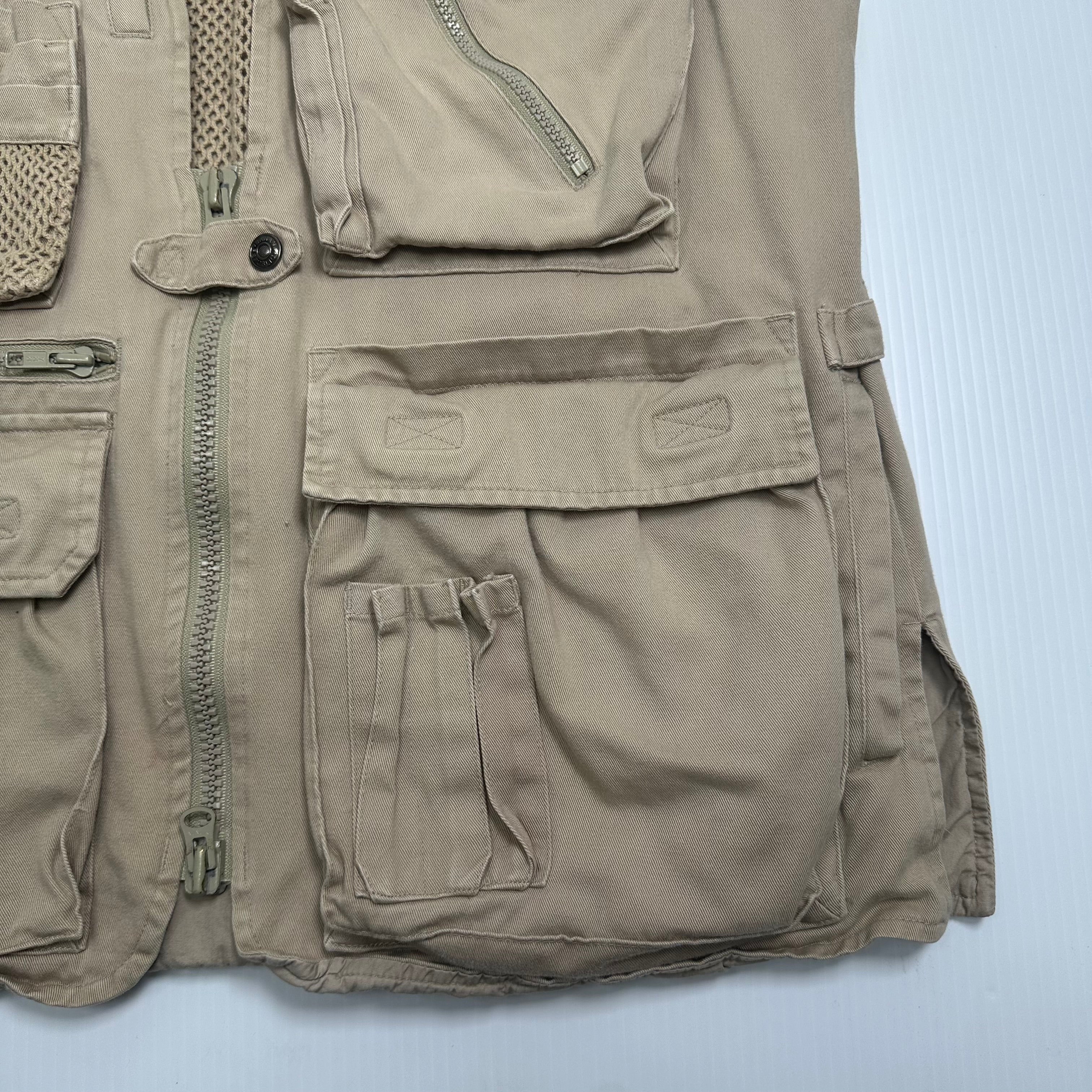 Vintage Banana Republic Fishing Tactical Vest M