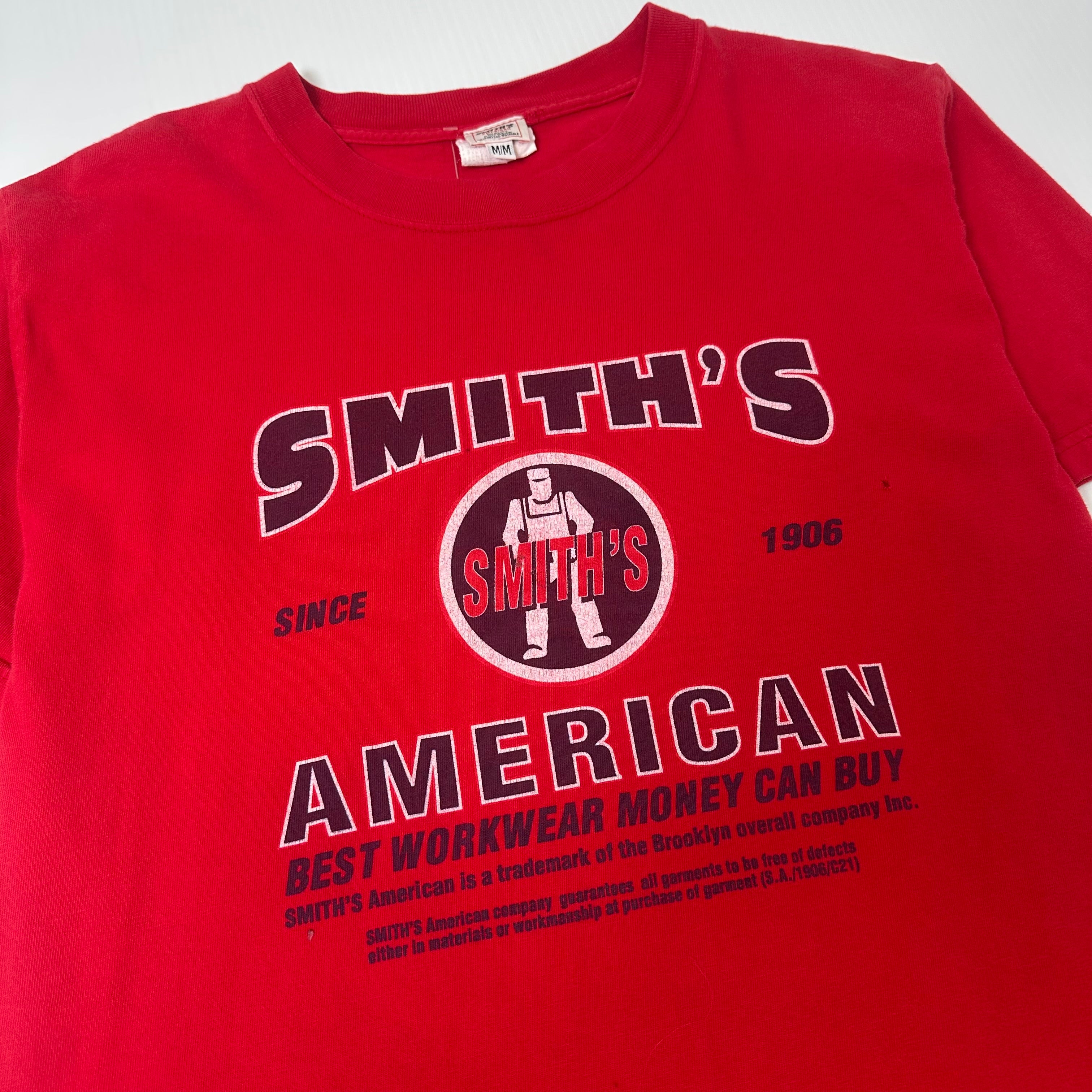 Vintage Smith's American Workwear Graphic Tee M