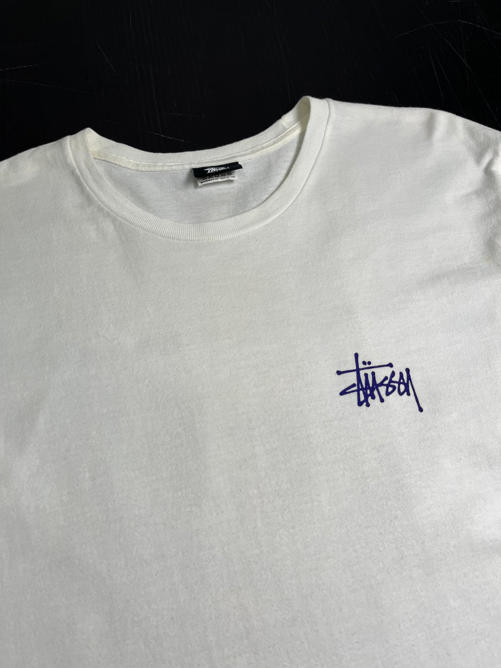 Stüssy Back Logo Graphic Tee M
