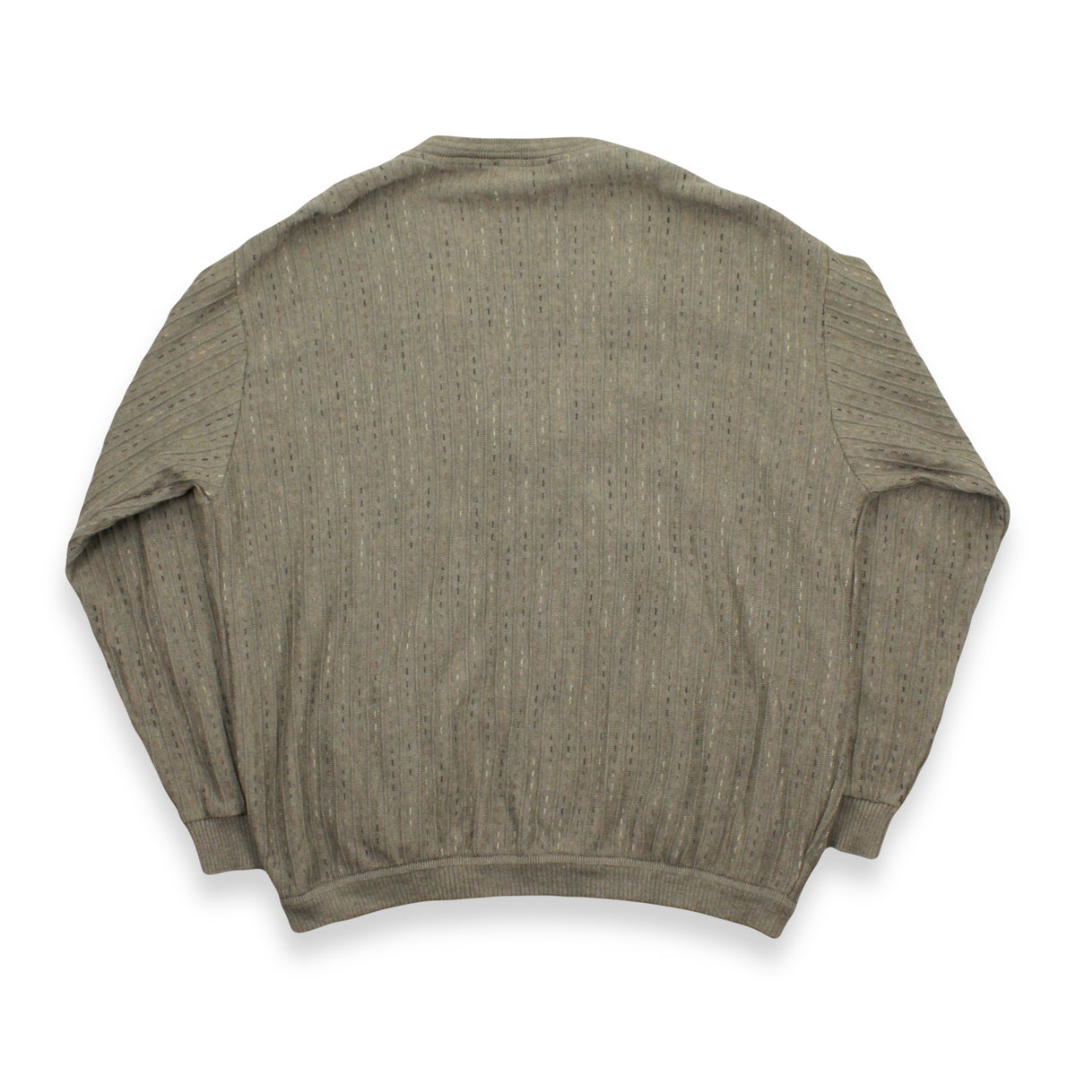 Vintage Tosani Pattern Knit Cardigan Sweater XL