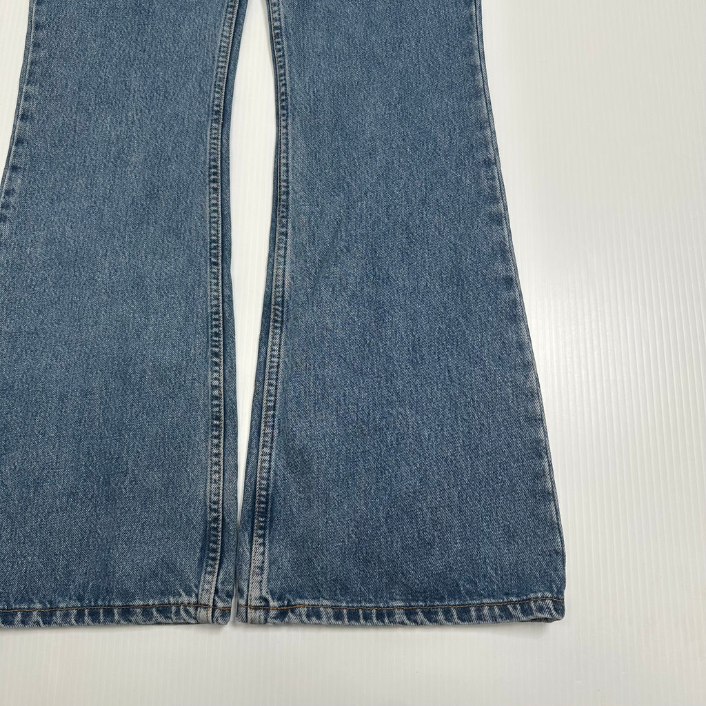 Vintage Levi's 985 Medium Wash Flared Denim 28