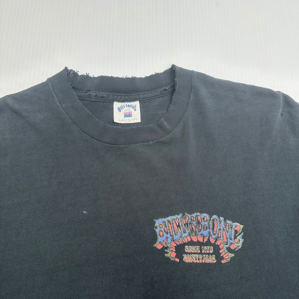 90s Billabong Australia Distressed Surf Tee L