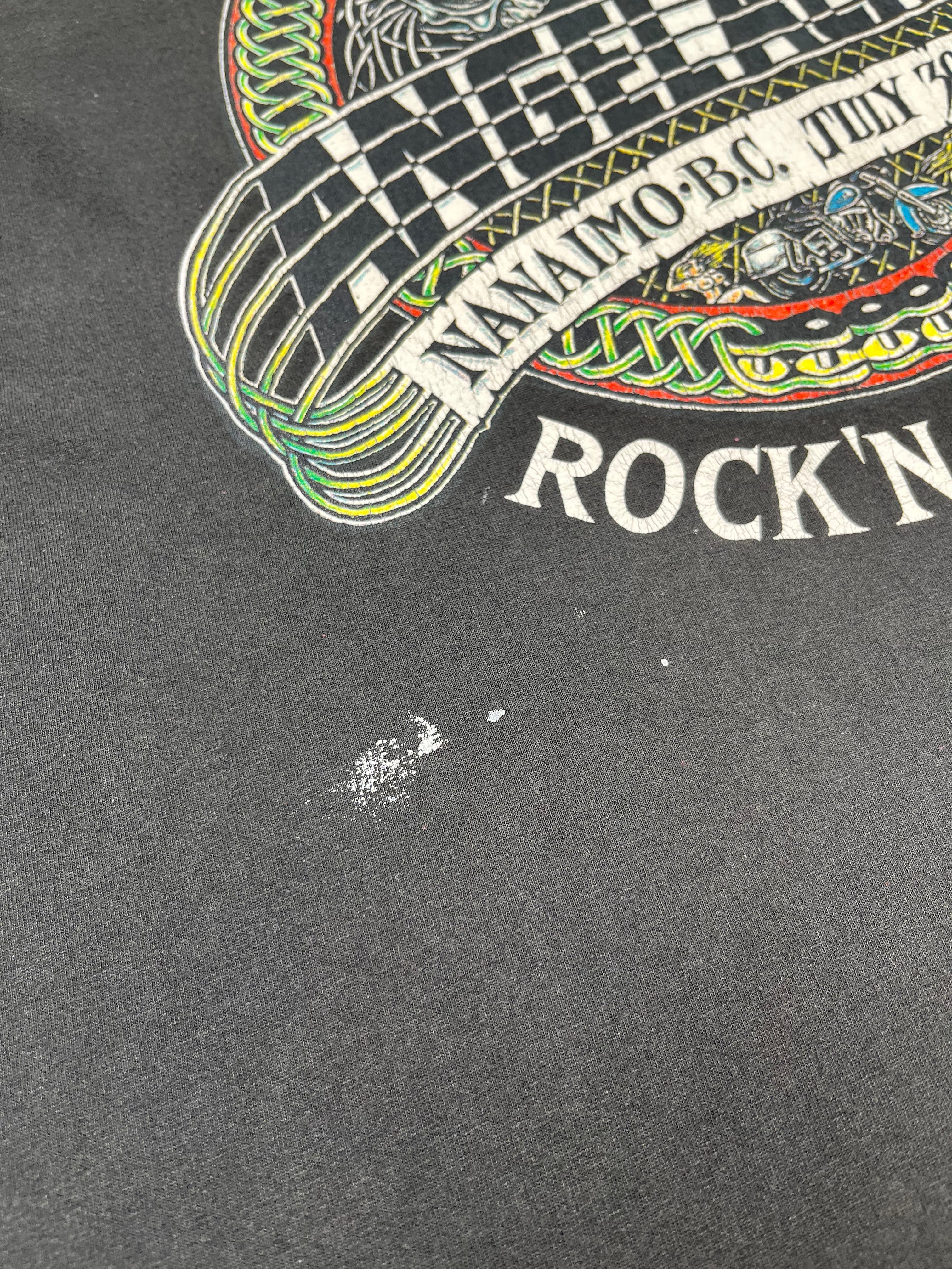 1994 Angel Acres Rock 'N Roll Nanaimo BC Music Tee XL