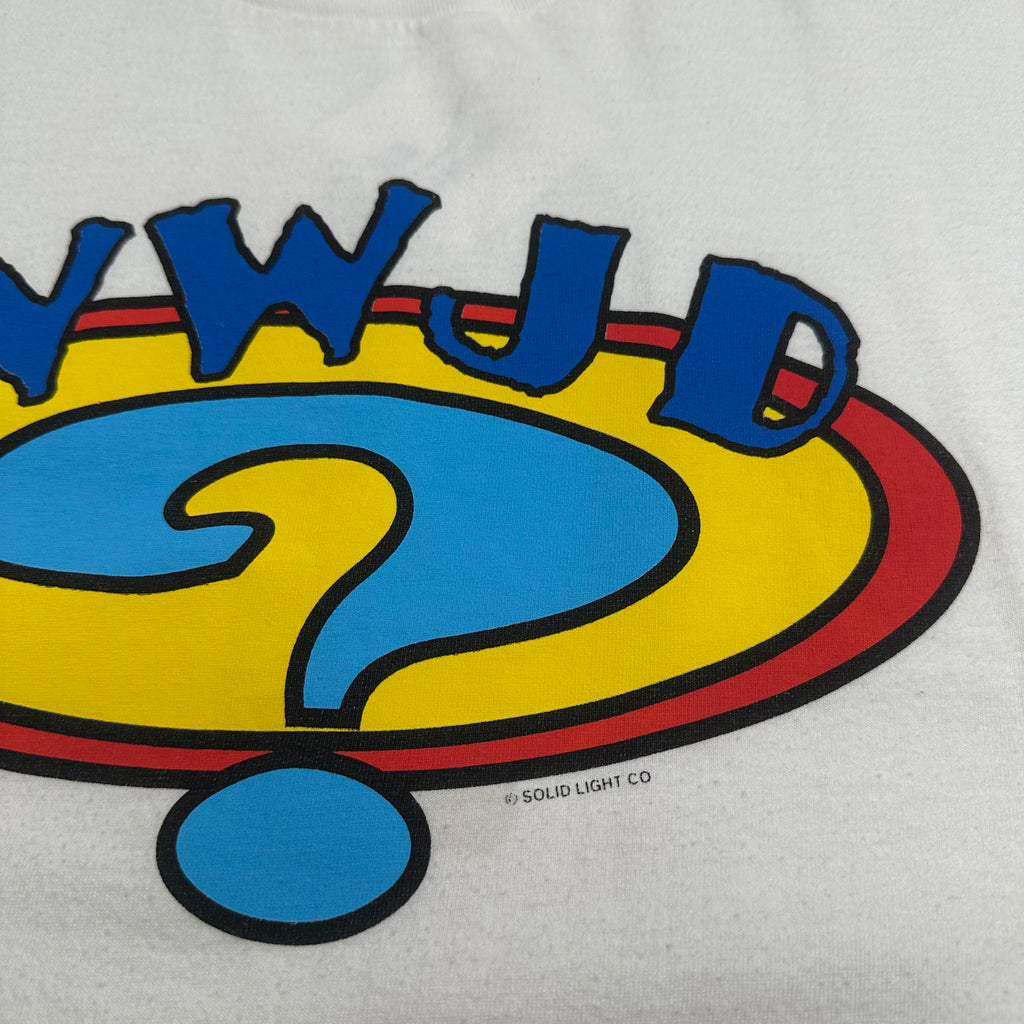 Vintage What Would Jesus Do? Graphic Tee XXL