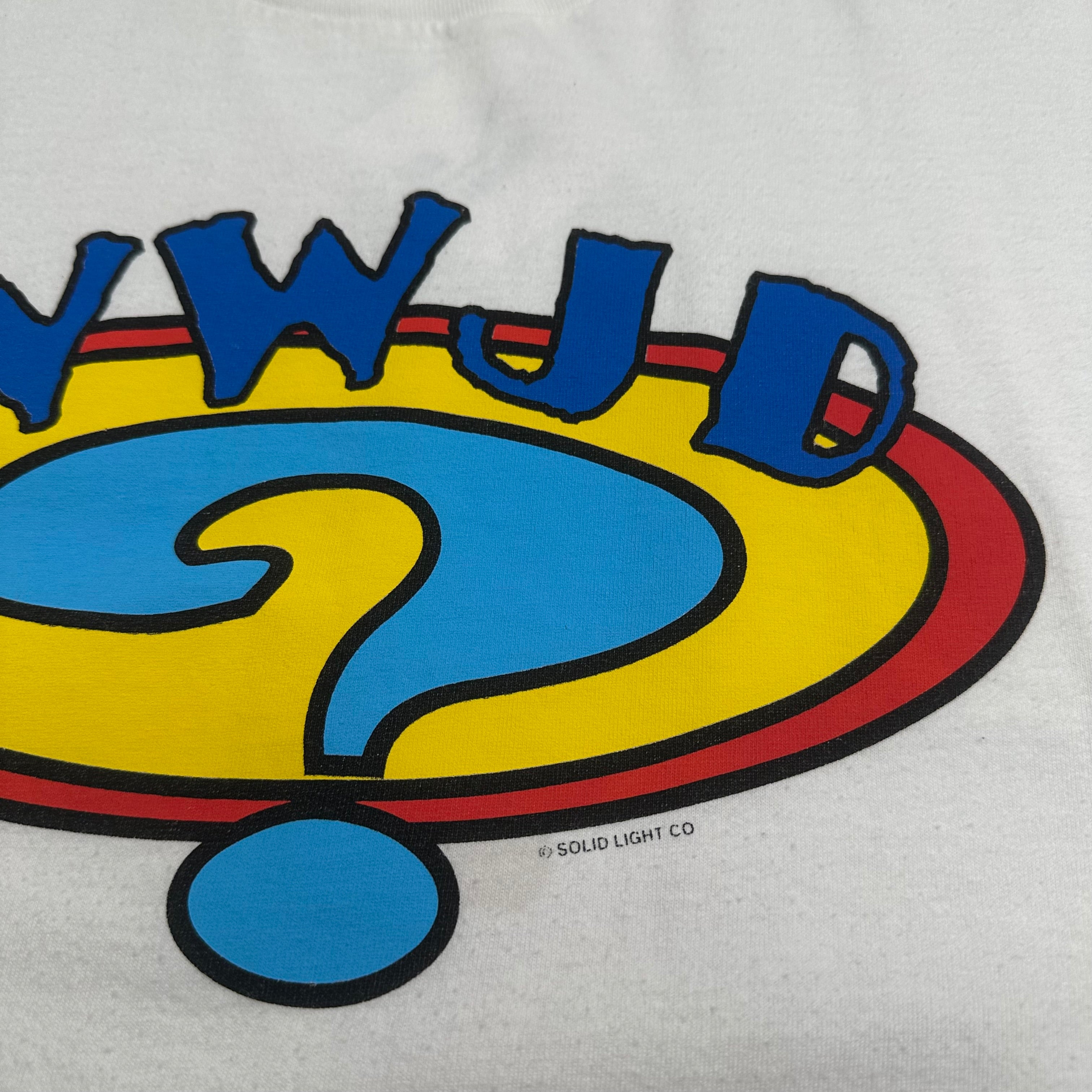 Vintage What Would Jesus Do? Graphic Tee XXL