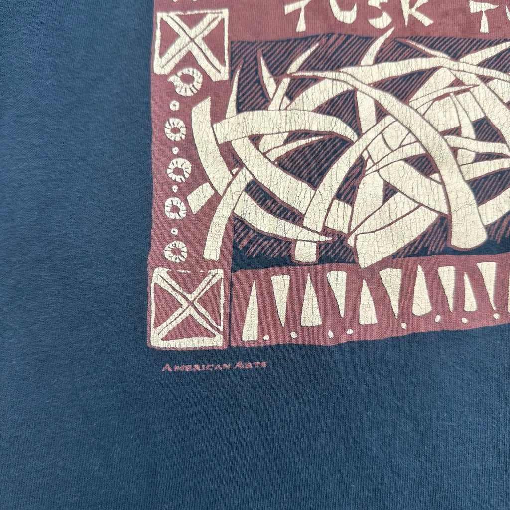 Vintage Ann Altman Elephant Art Tee M