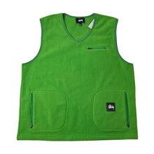 Load image into Gallery viewer, Stussy Tempo Fleece Vest L
