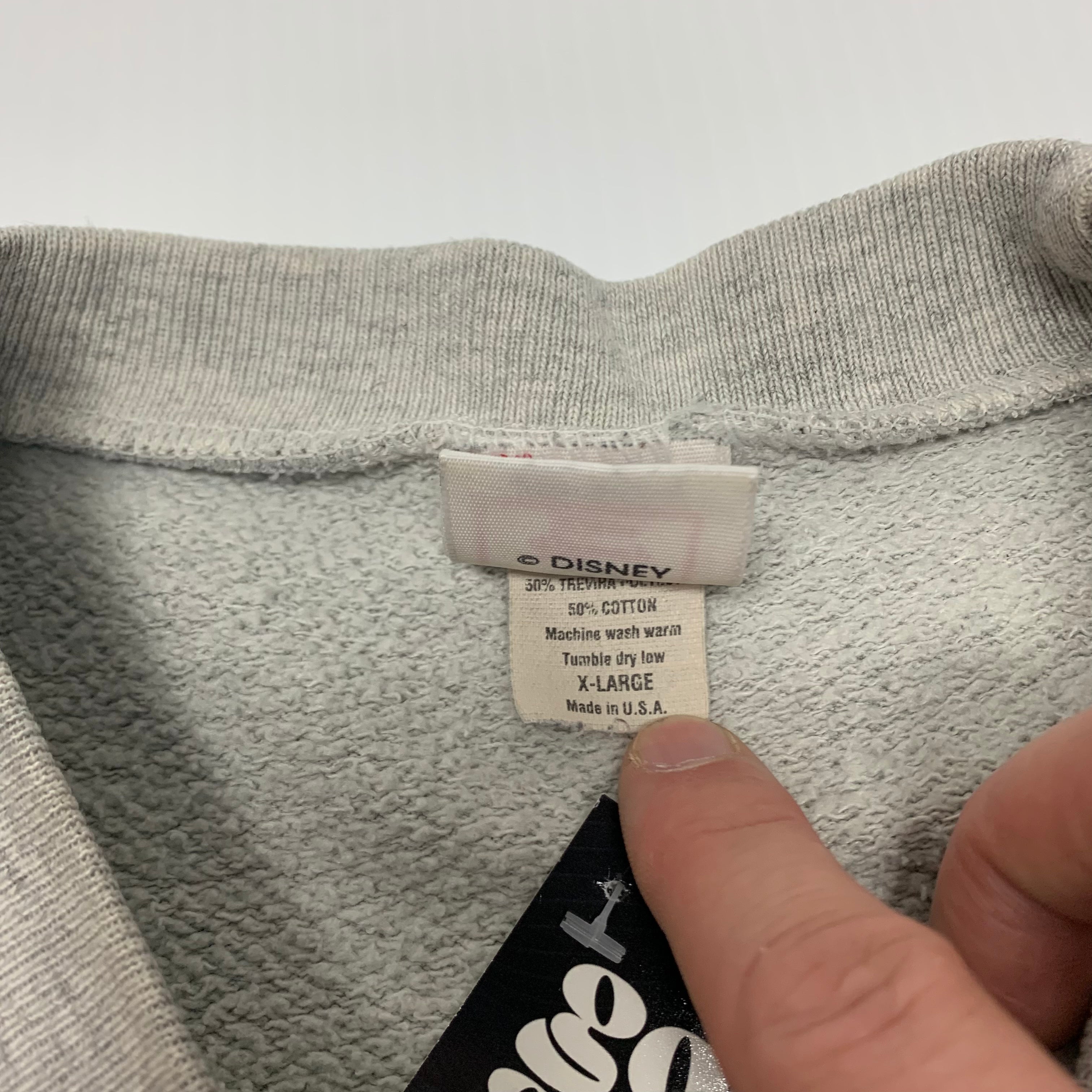 90s Goofy Cropped Crewneck L/XL