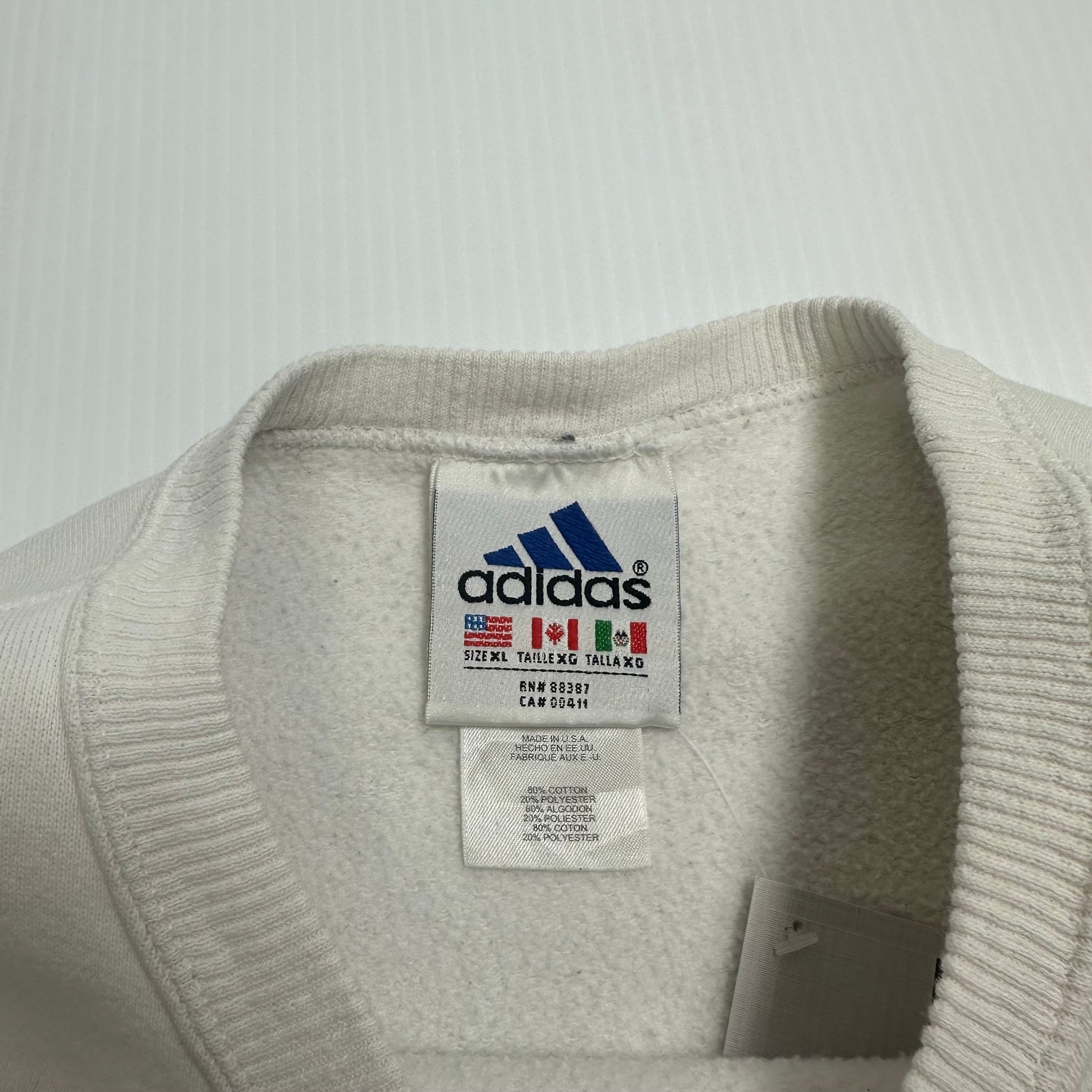 90s Adidas Mini Logo Crewneck XL