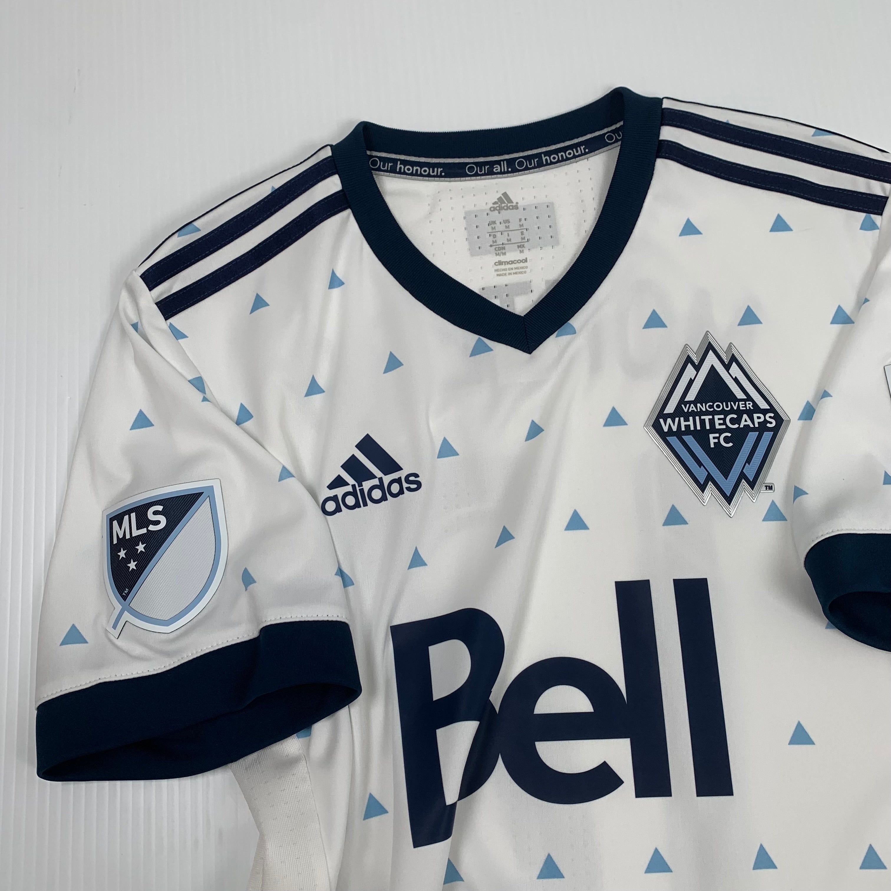2017 Adidas Whitecaps Montero #12 Home Kit M