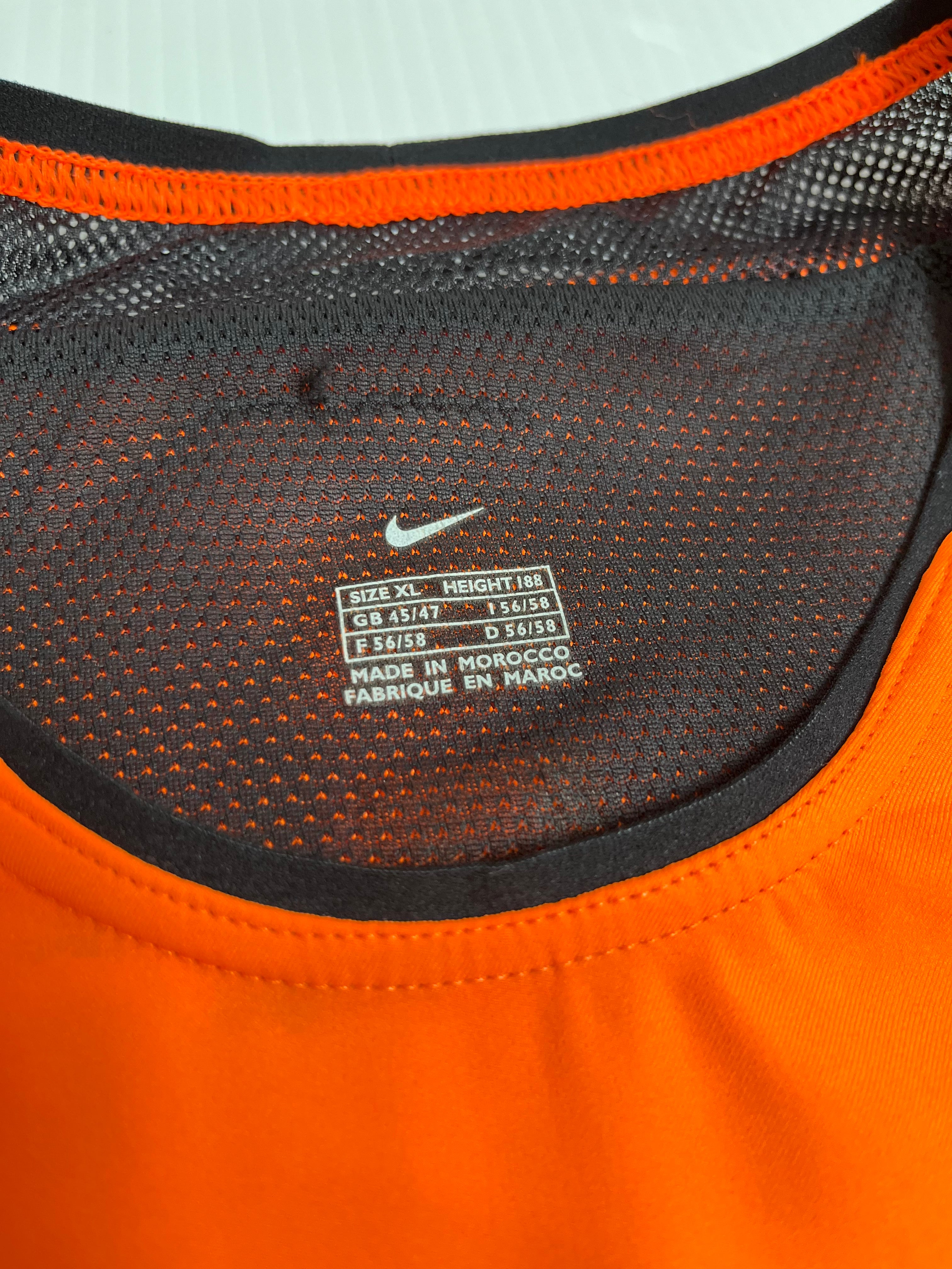 2002 Nike Netherlands Home V. Nistelrooy #10 XL