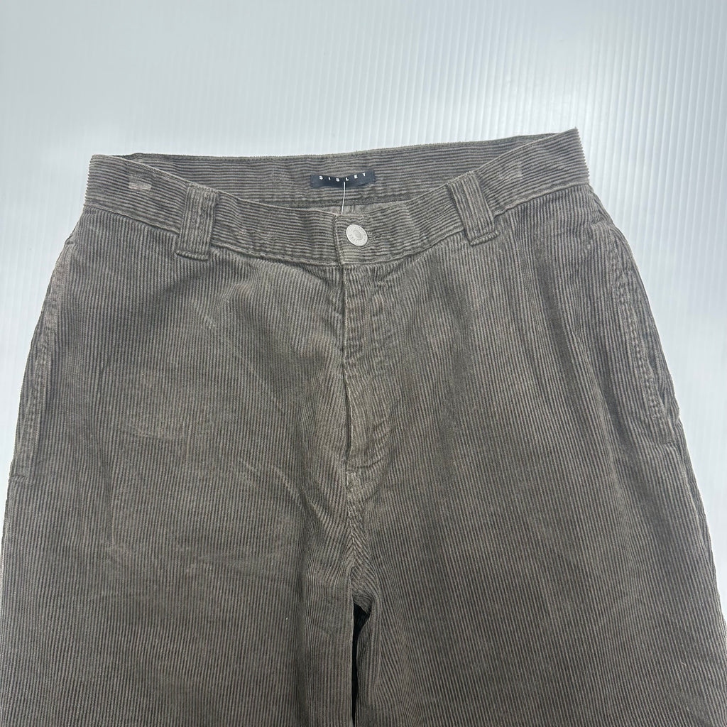 Sisley Corduroy Straight Leg Trousers 28