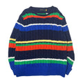 Polo Ralph Lauren Striped Multicolor Knit Sweater L