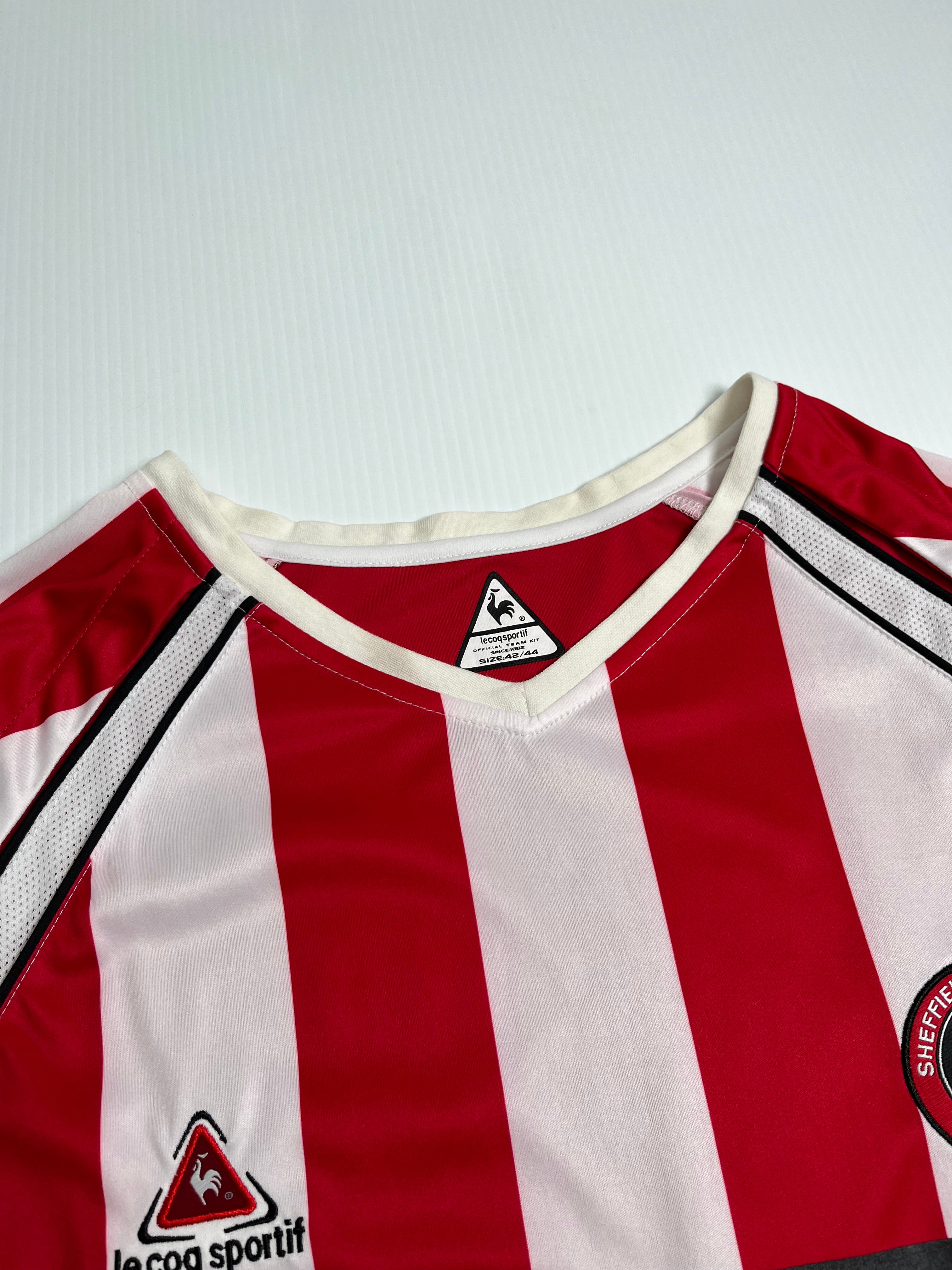 2006-07 Le Coq Sportif Sheffield United FC Home Kit XL