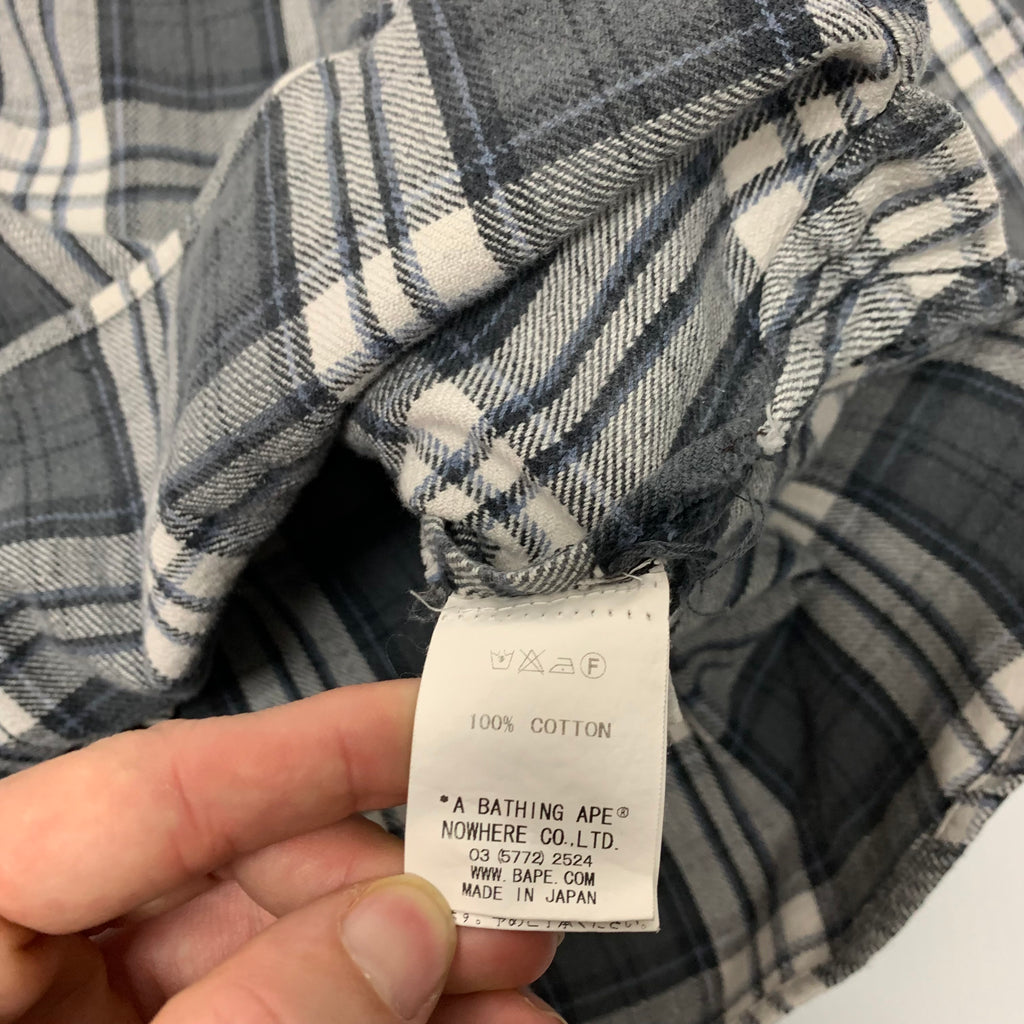 Bape Grey Flannel M