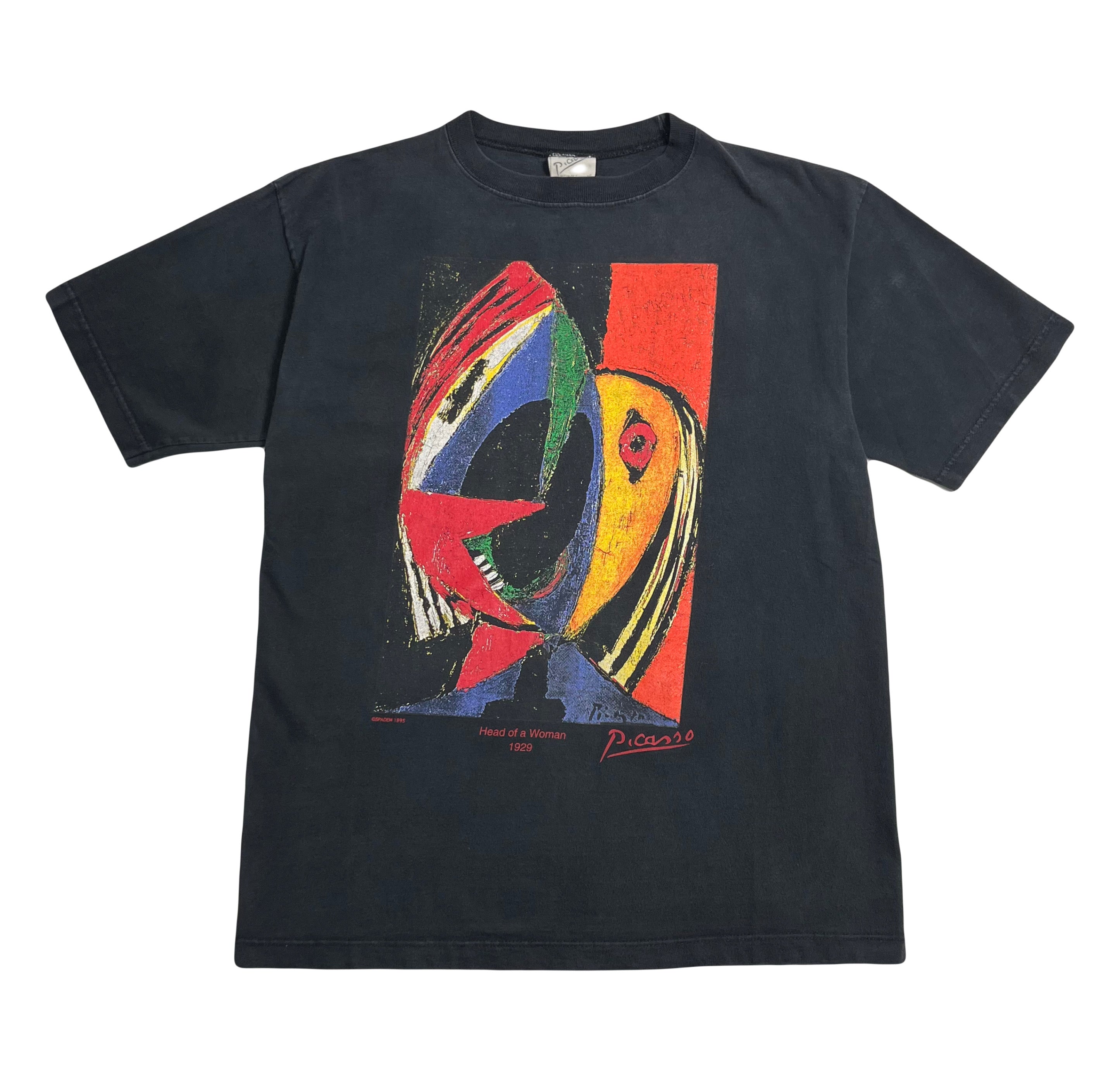 1995 Pablo Picasso Head Of A Woman Tee M