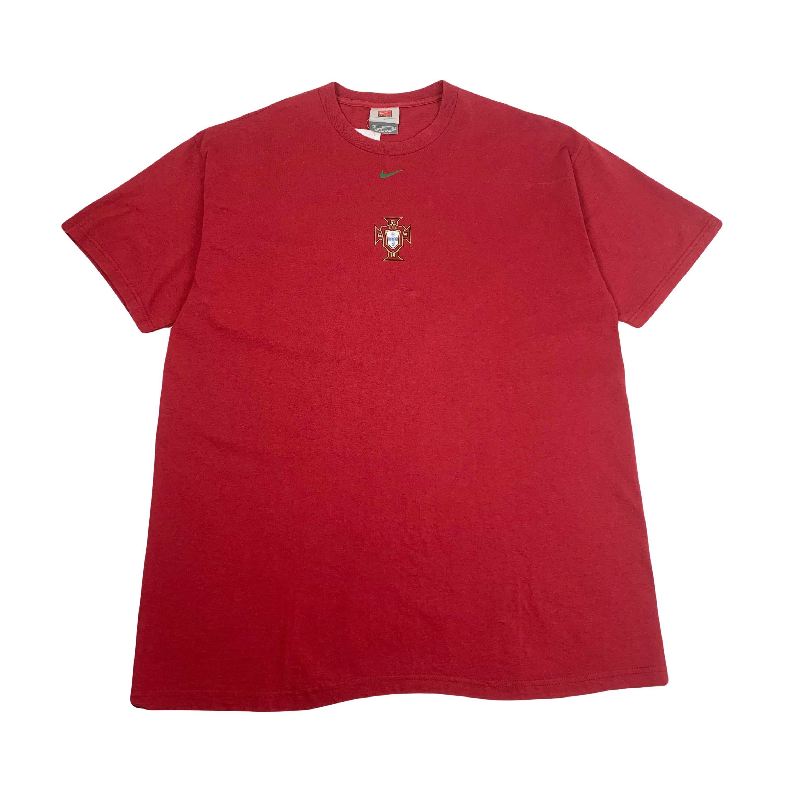 Vintage Nike Portugal Figo #7 Tee XL