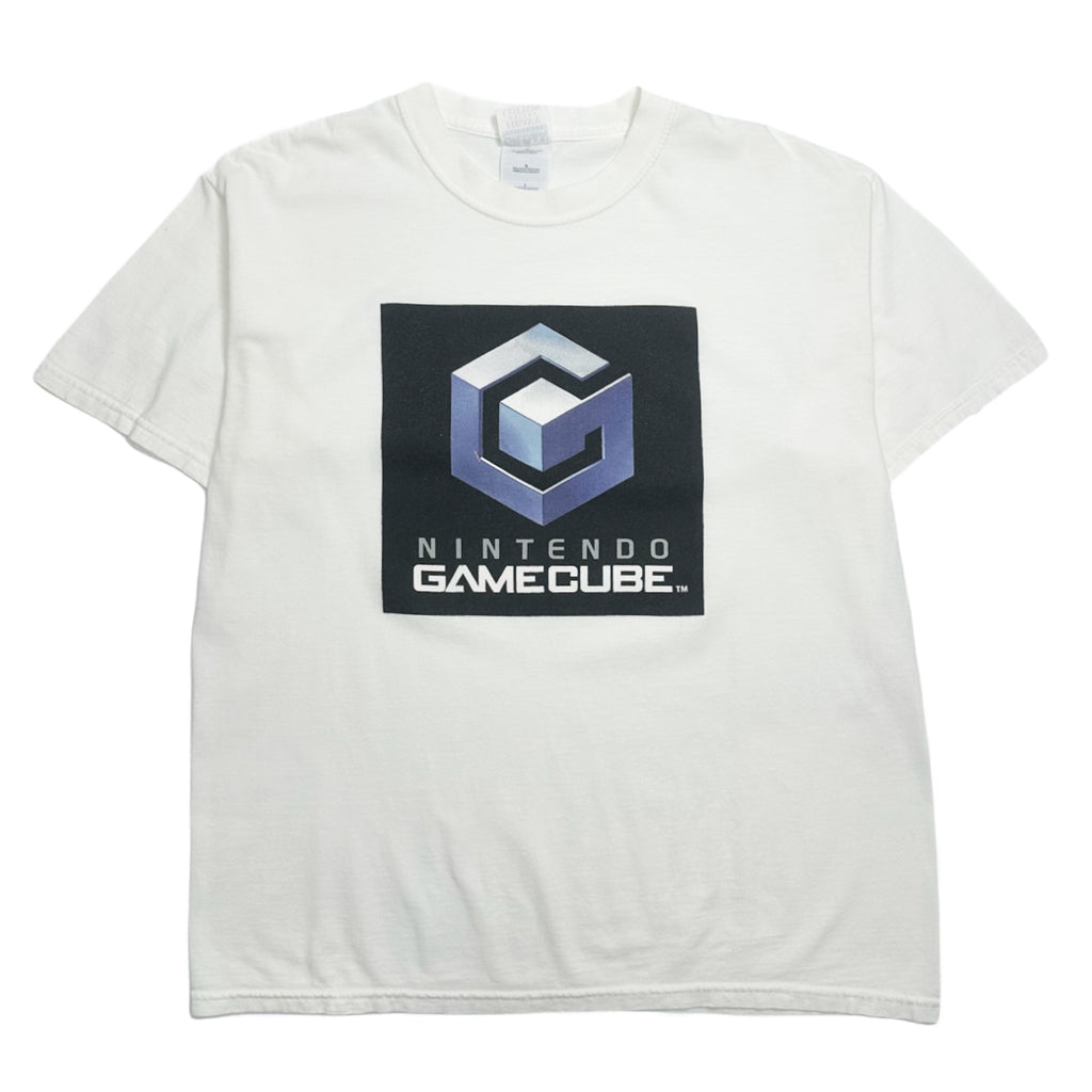 Vintage Nintendo Gamecube Logo Promo Tee L