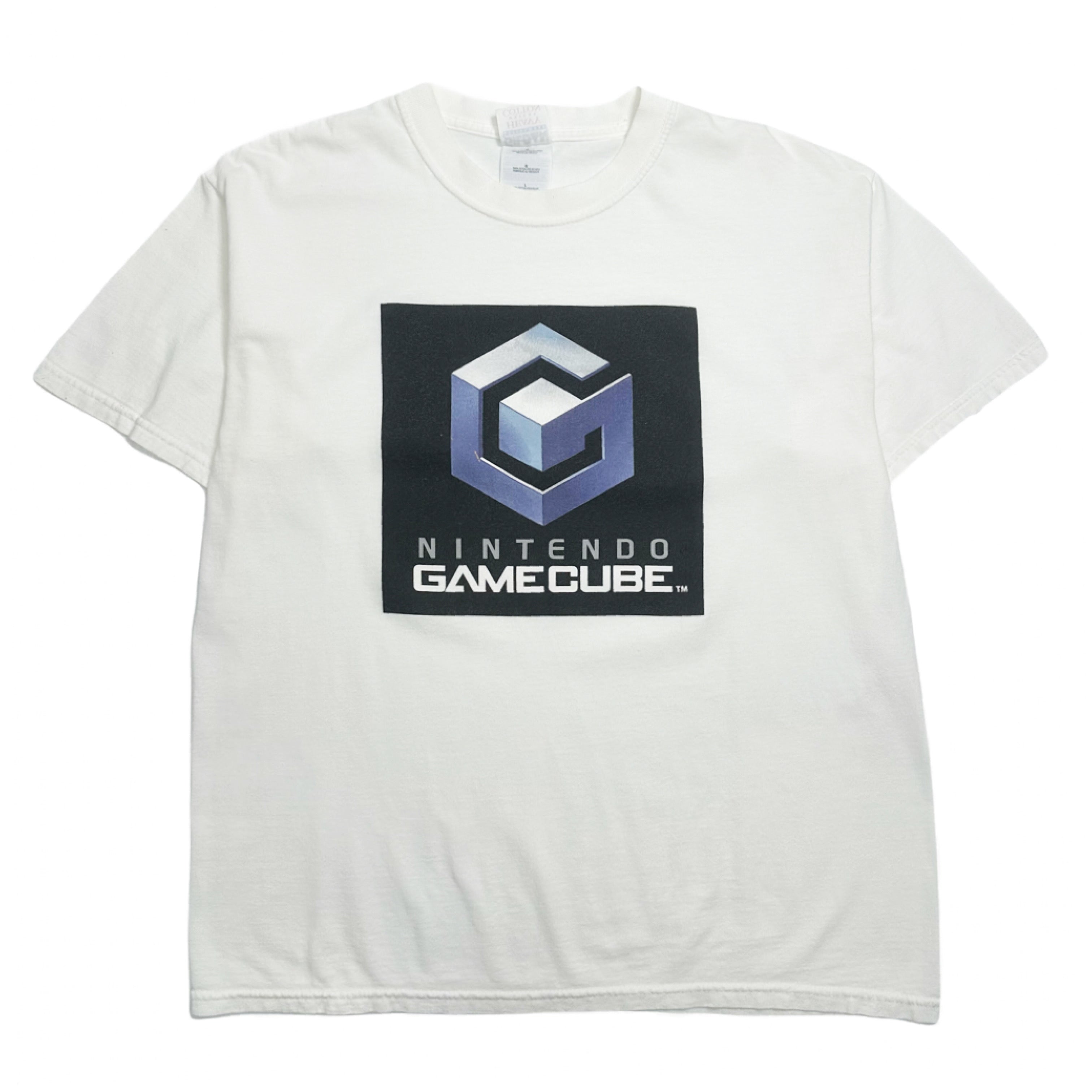 Vintage Nintendo Gamecube Logo Promo Tee L