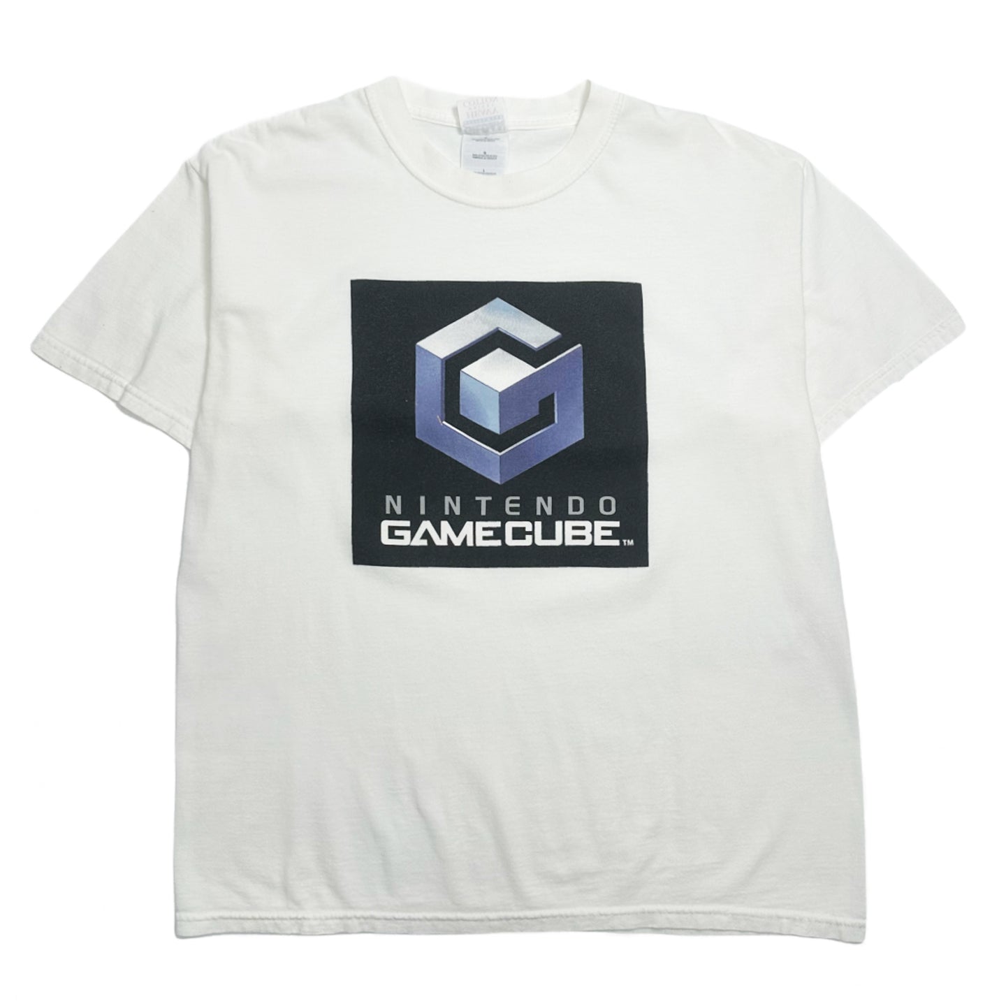 Vintage Nintendo Gamecube Logo Promo Tee L