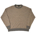 Vintage Geoffrey Beene Pattern Knit Sweater XL