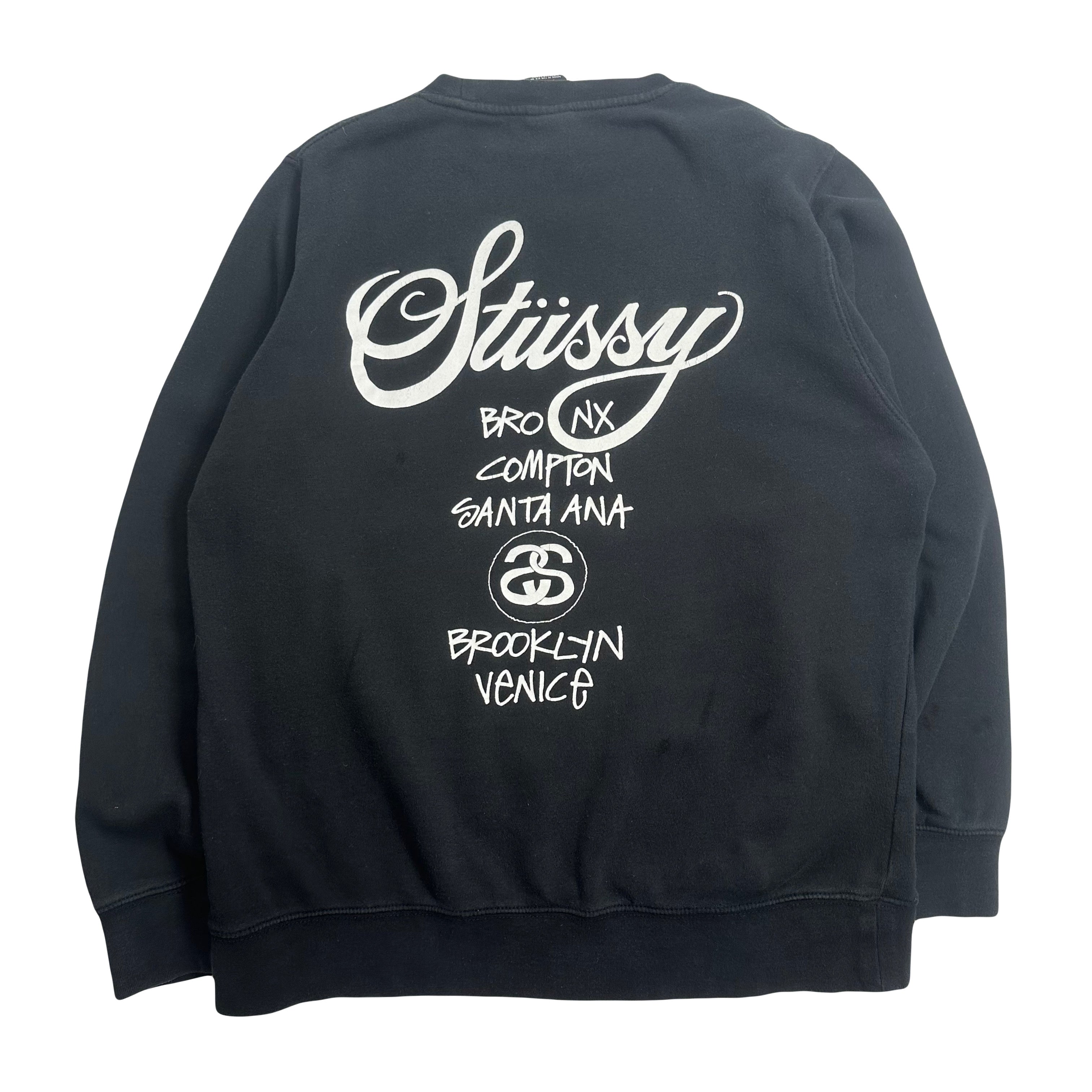 Stüssy International Cities Crewneck M