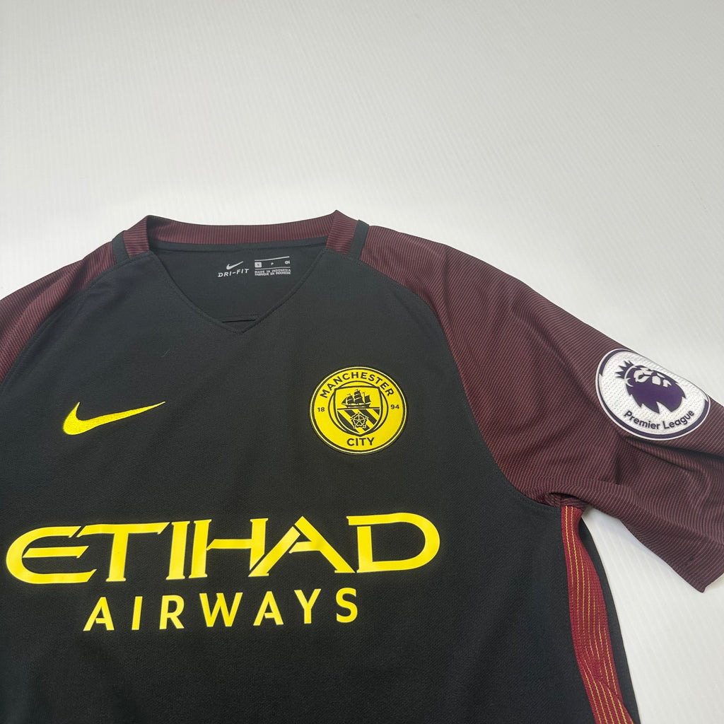 2016-17 Nike Manchester City Away De Bruyne Jersey S