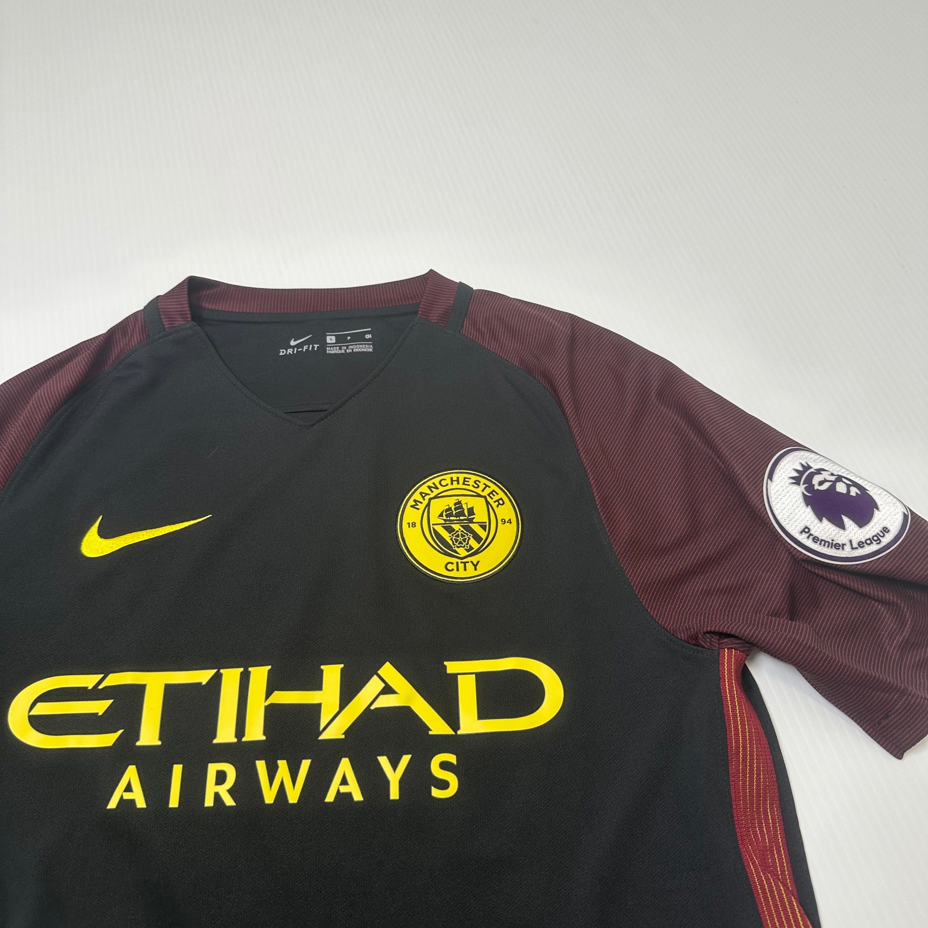 2016-17 Nike Manchester City Away De Bruyne Jersey S
