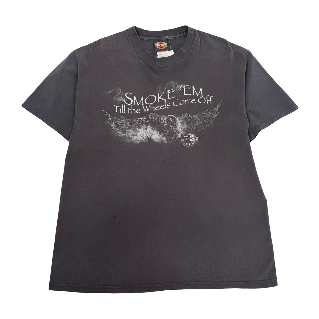 Vintage Harley Davidson Smoke 'Em Tee XL
