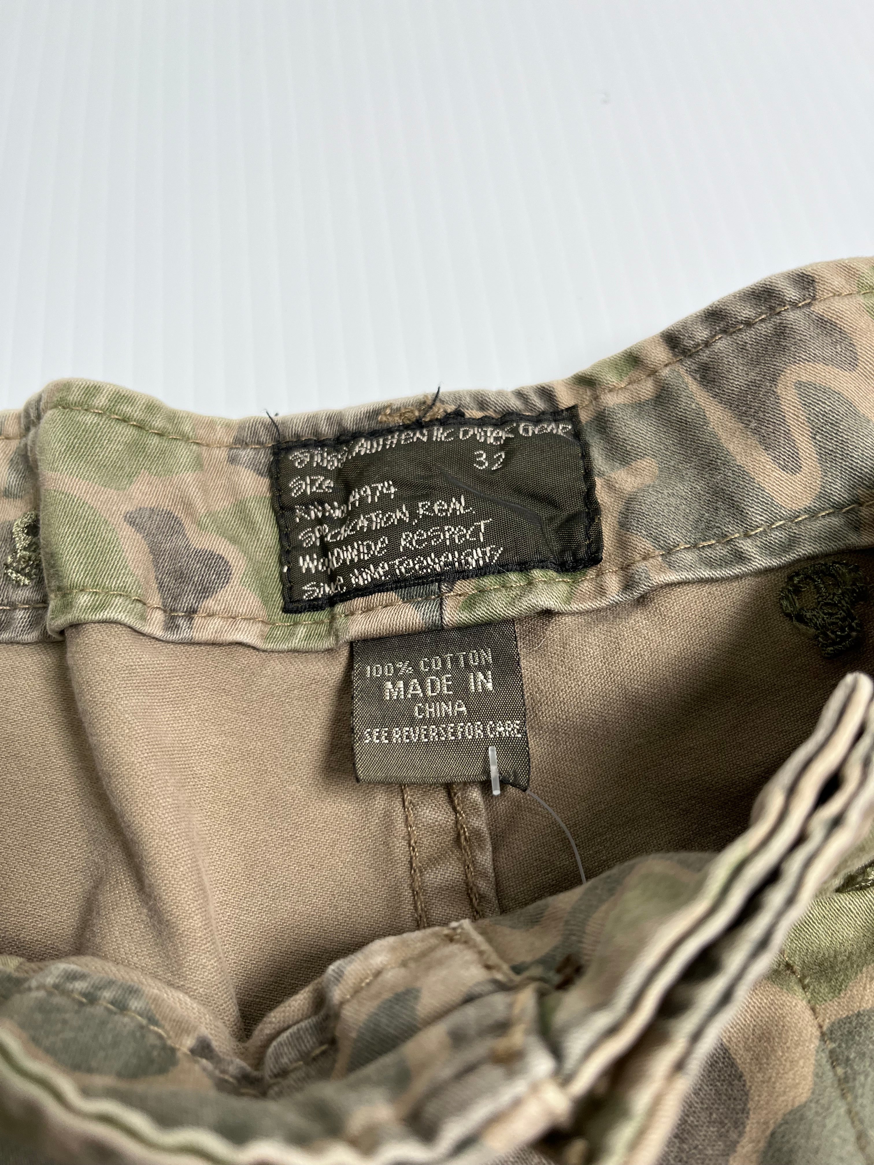 Stussy Outer Gear Skull Camo Cargo Pants 32