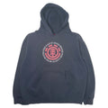 Y2K Element Skateboards Distressed Hoodie L