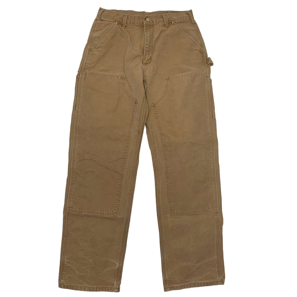 Carhartt Tan Double Knee Denim 32x32 0504