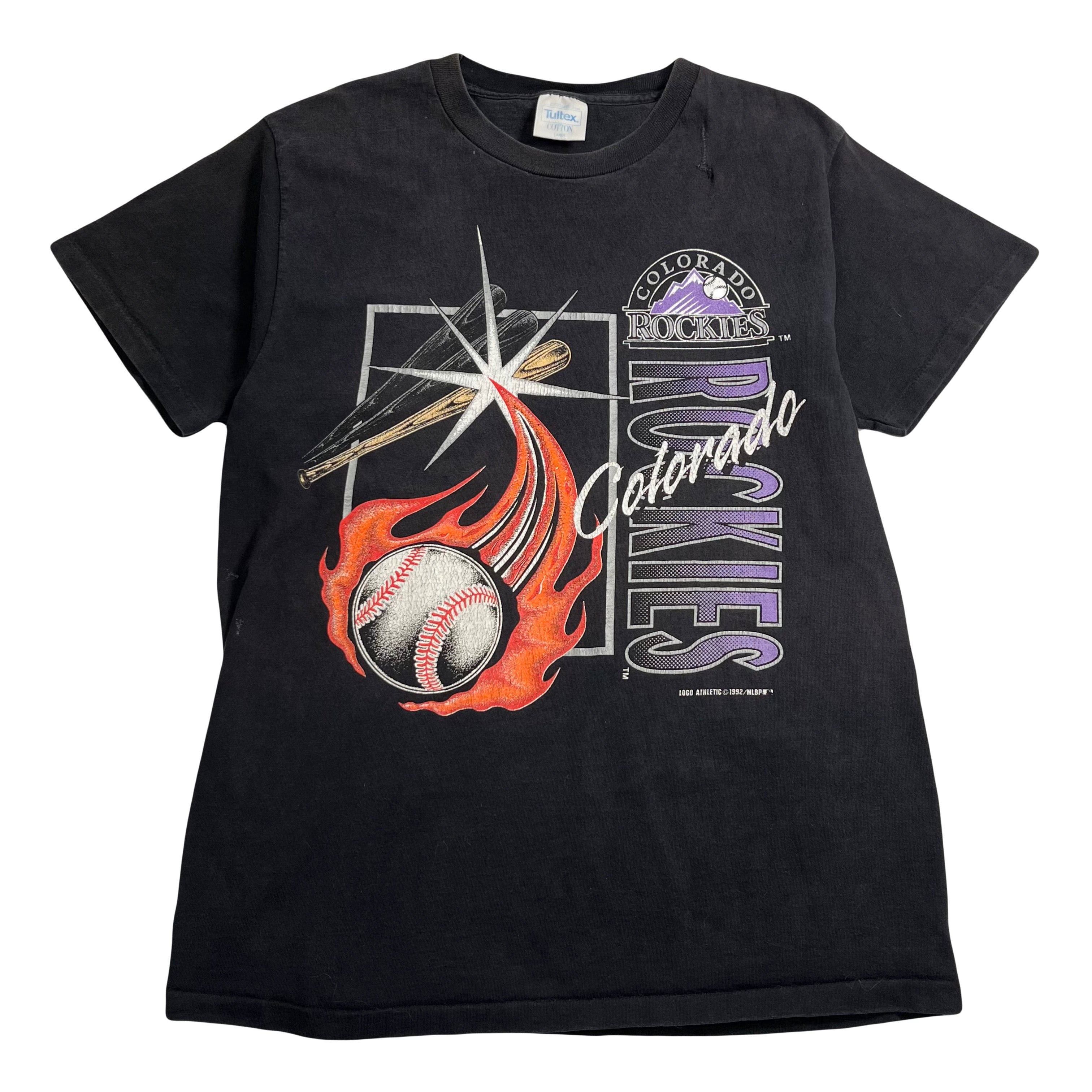 1992 Colorado Rockies MLB Graphic Tee L