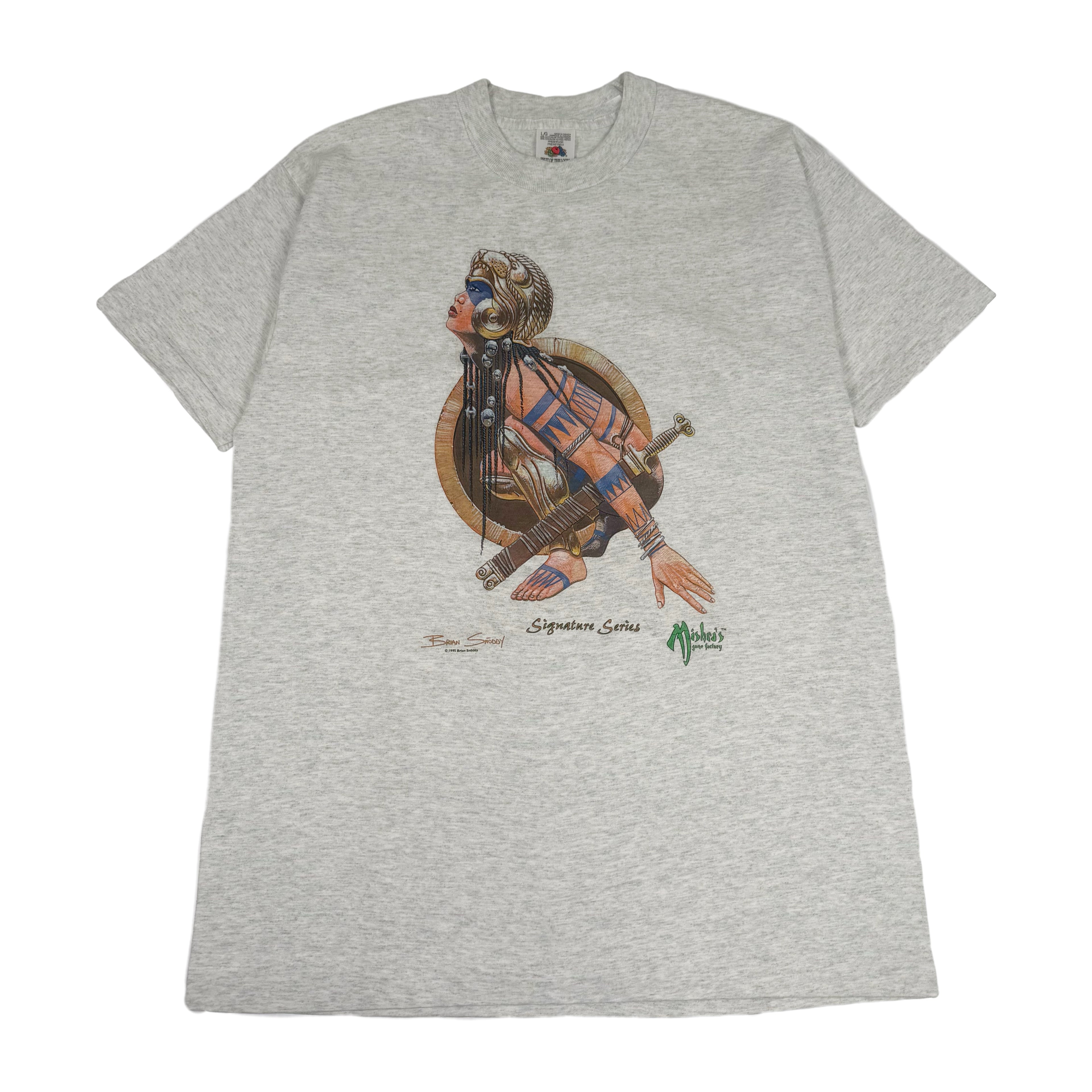 1995 Brian Snoddy Mishra's Signature Series MTG Art Tee L